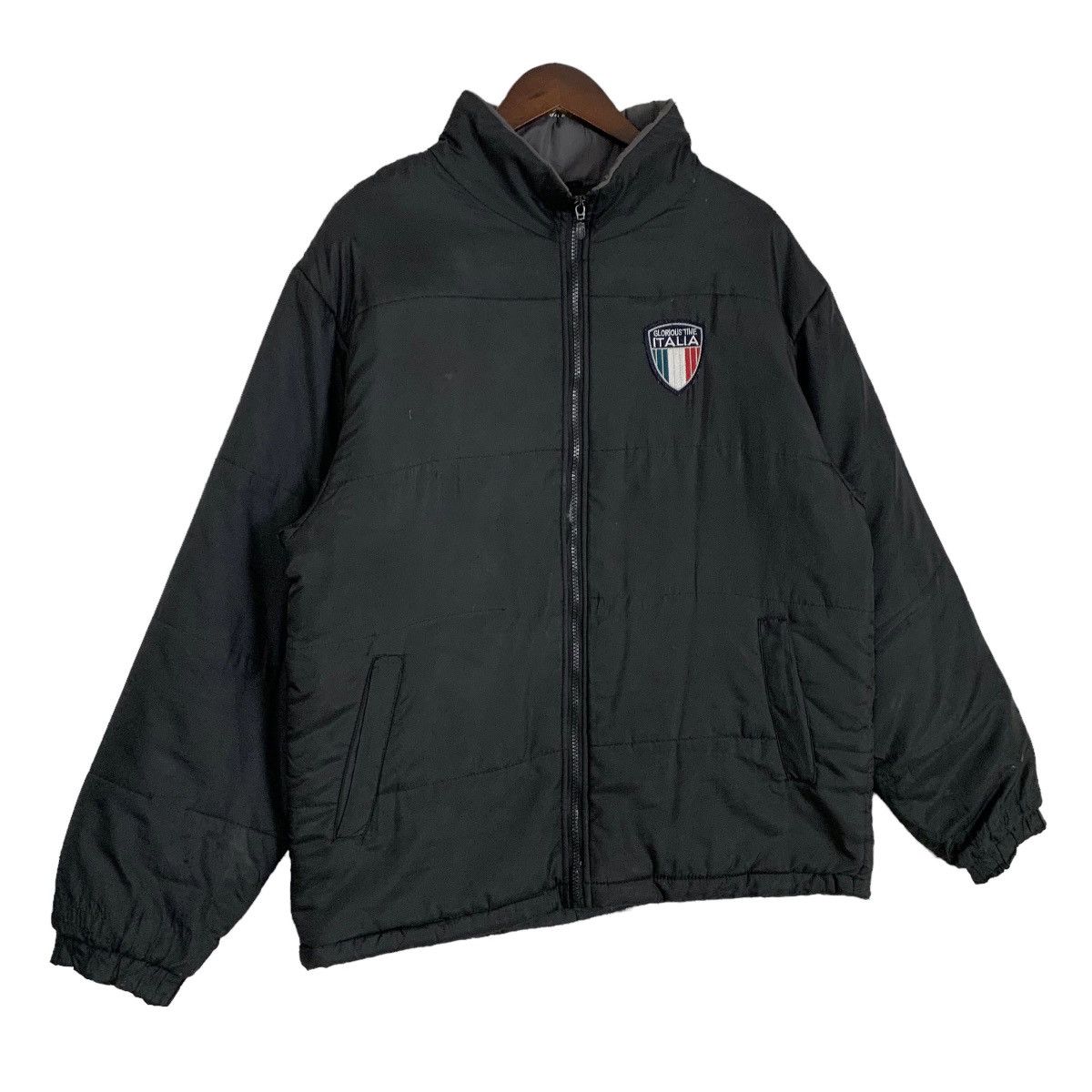 Vintage Vintage Italia Glorious Time Italia Soccer Jacket Size L Size US L / EU 52-54 / 3 - 3 Thumbnail