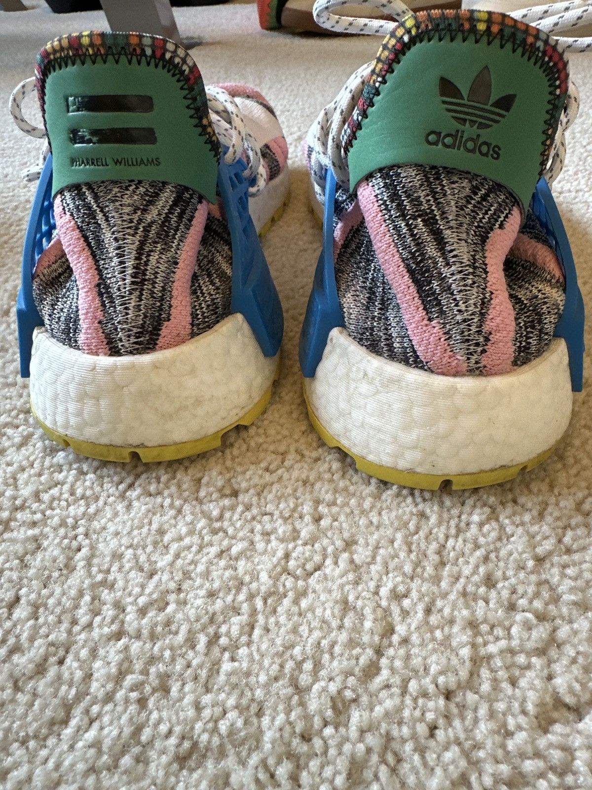 Adidas Adidas NMD Hu Pharrell Solar Pack Mother Size US 12 / EU 45 - 7 Thumbnail