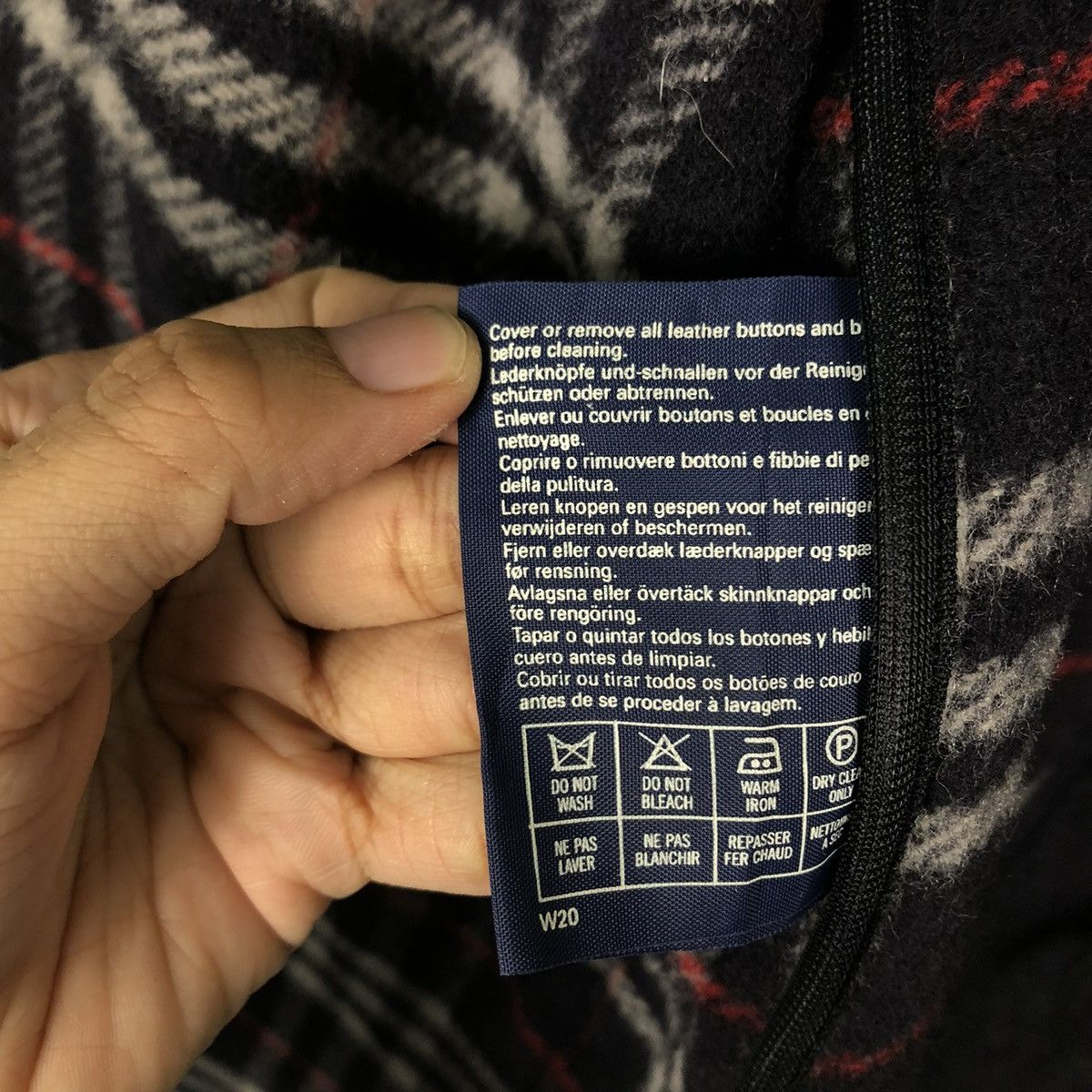 Burberry 🌺VINTAGE BURBERRY MADE IN ENGLAND WOOL DUFFLE LONG JACKET Size US L / EU 52-54 / 3 - 21 Thumbnail