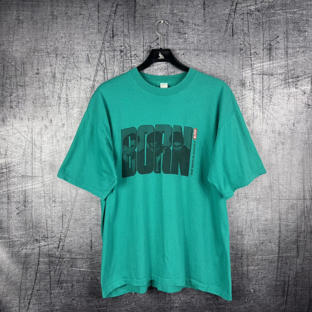 Levi's Vintage 80s 90s Levi's Born and Worn in America Tee t shirt Size US XL / EU 56 / 4 - 3 Thumbnail