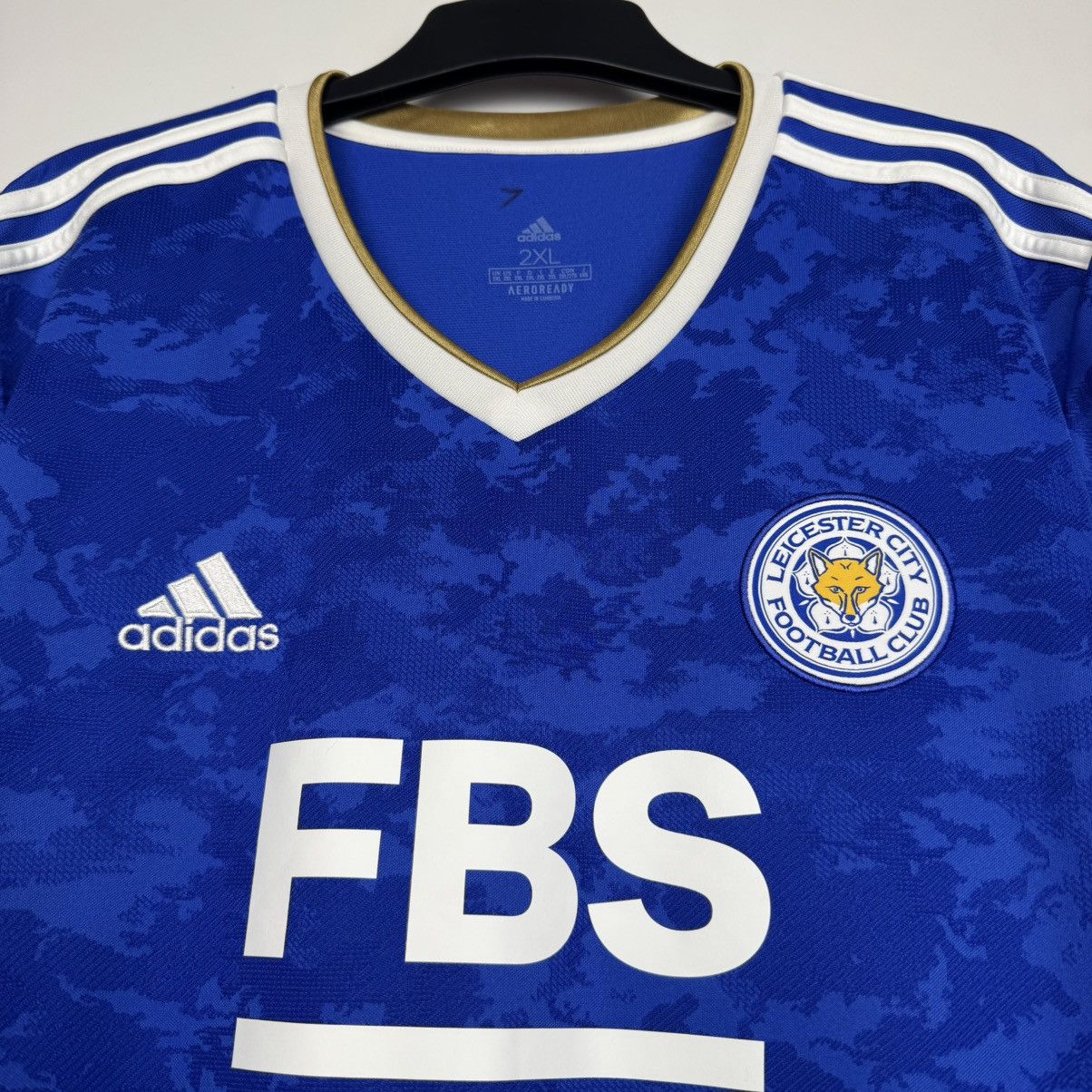 Adidas LEICESTER CITY 2021 2022 HOME FOOTBALL SHIRT SOCCER JERSEY Size US XXL / EU 58 / 5 - 9 Thumbnail