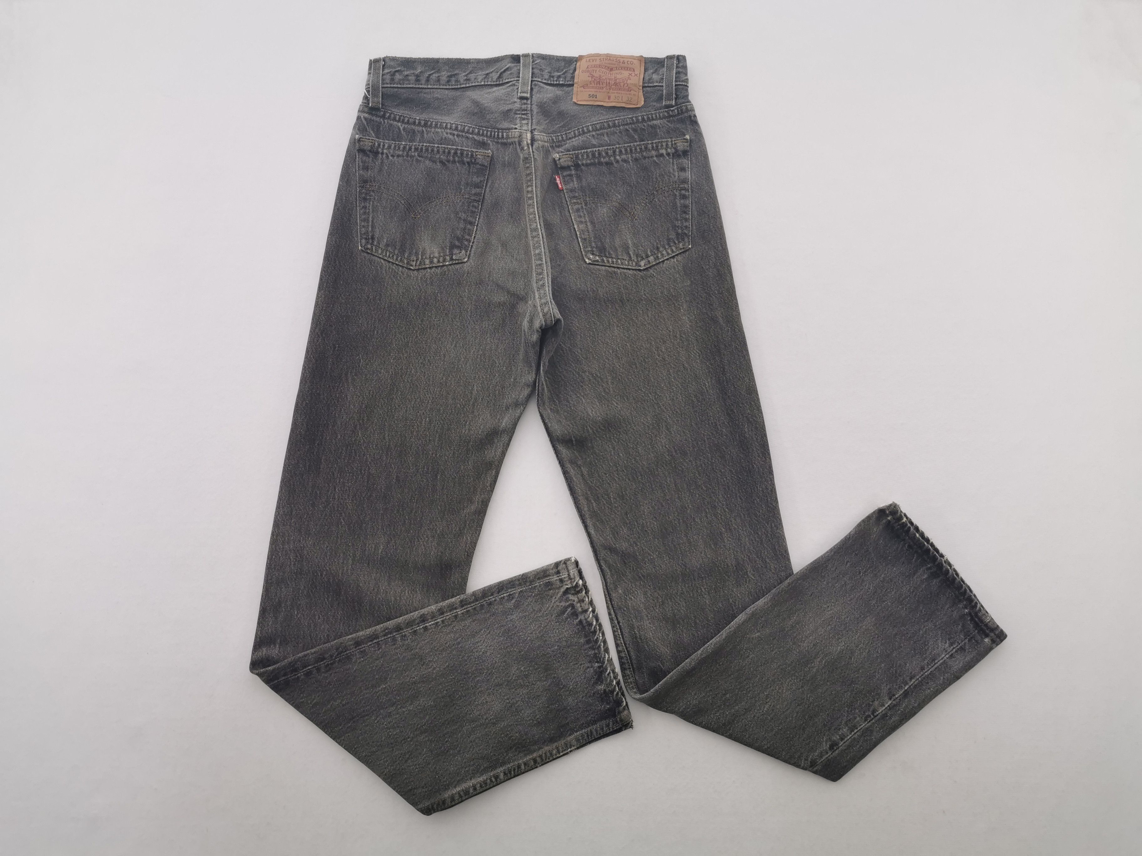 Levi's Vintage 90's Levis Lot 501 Denim Made In USA Size 30/30x32 Size US 30 / EU 46 - 1 Thumbnail