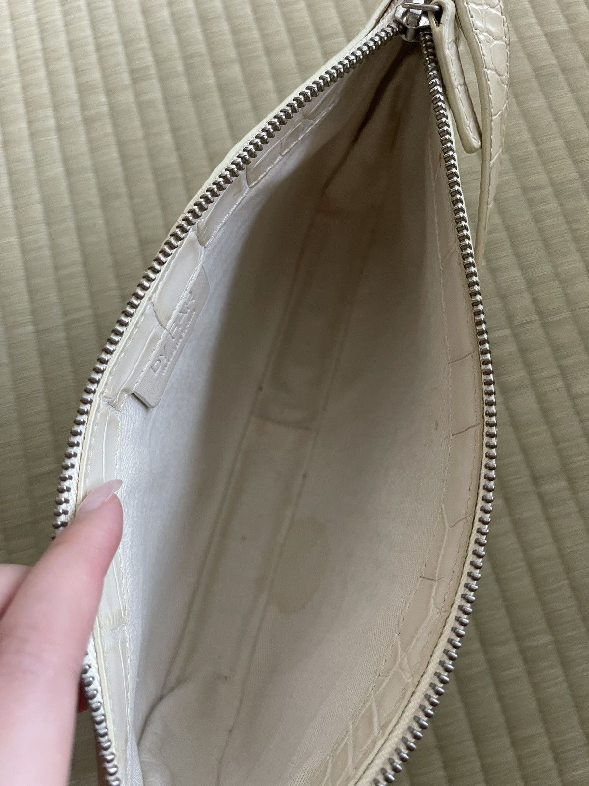 By Far By Far Bag Off-White Rachel White Leather Handbag Size ONE SIZE - 9 Thumbnail