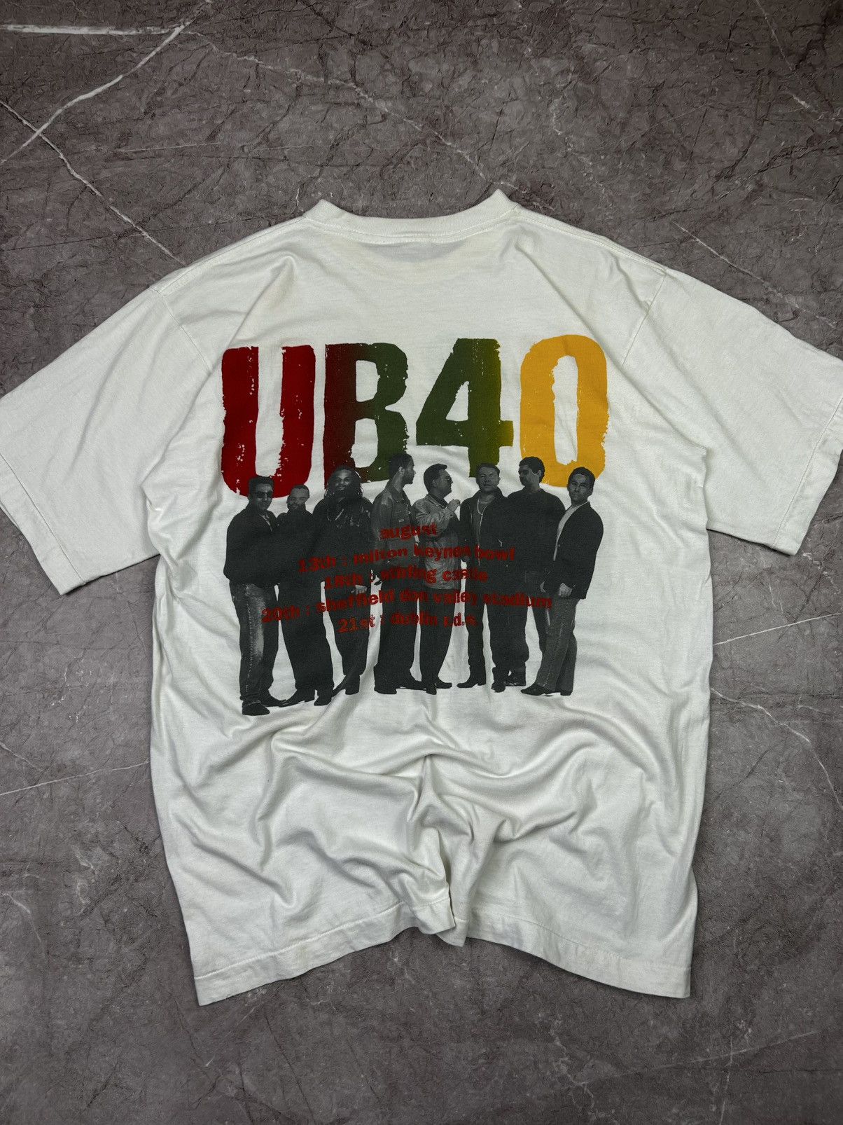 Band Tees × Vintage 90s Vintage UB40 Reggae Summer 1994 Dep Ltd Band Tshirt Y 2k Size US XL / EU 56 / 4 - 3 Thumbnail