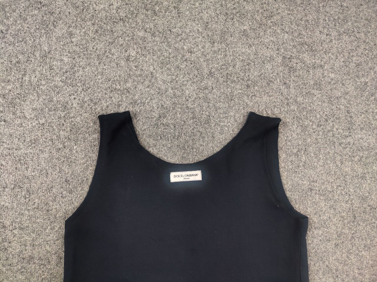 Dolce & Gabbana Vintage 90's Dolce & Gabbana Intimo Tank Tops button Blue Size M / US 6-8 / IT 42-44 - 8 Thumbnail
