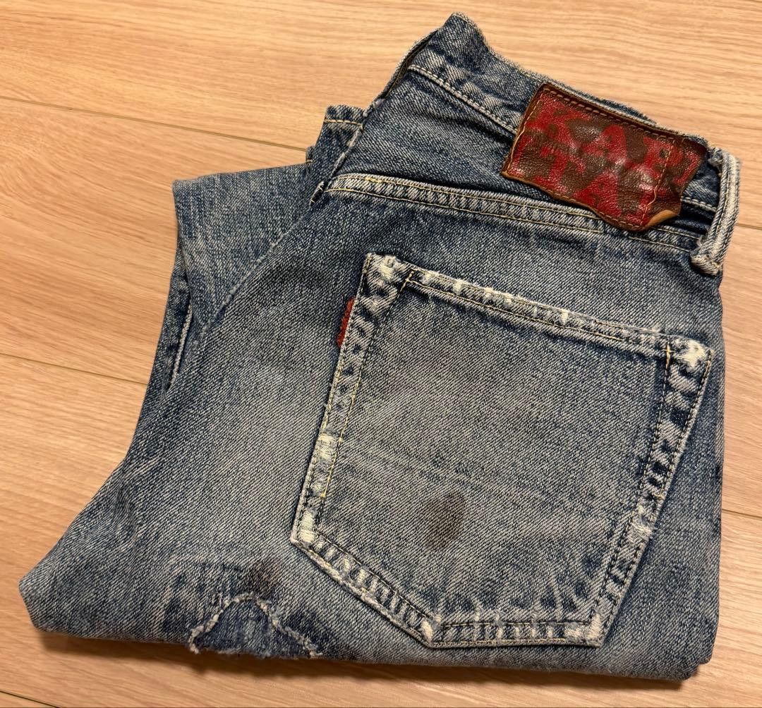 Kapital Kapital Hirata Denim Pants- Vintage Style Size US 28 / EU 44 - 15 Thumbnail