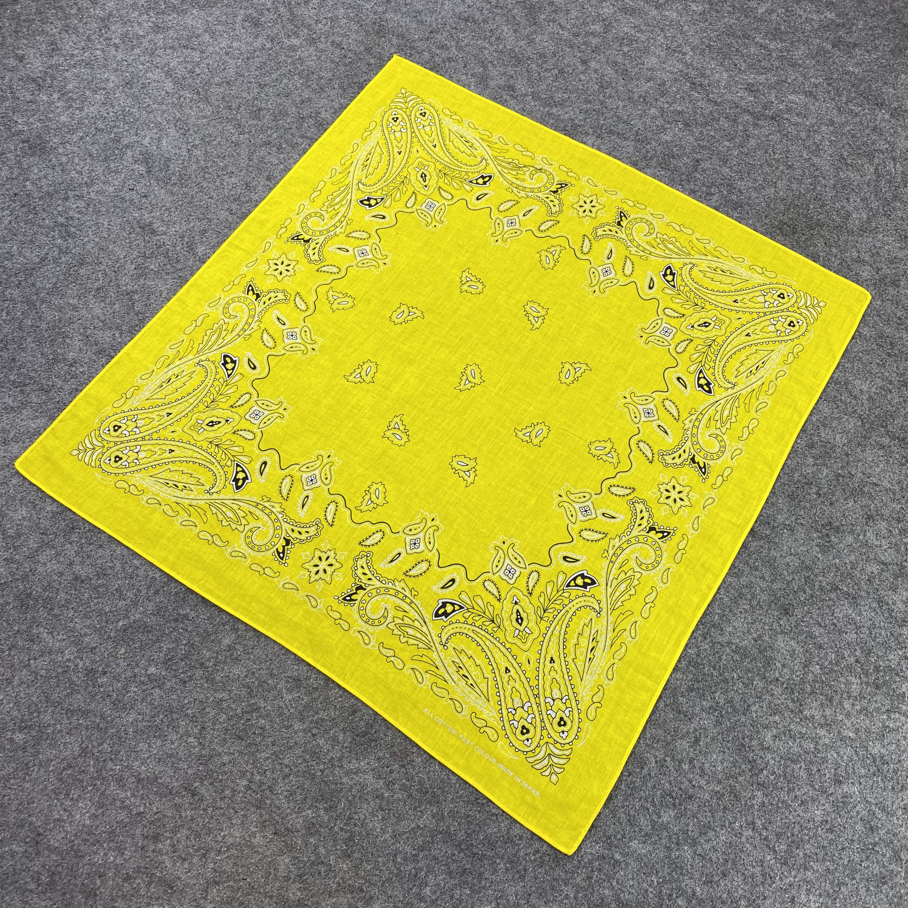 Japanese Brand Paislee Handkerchief / Bandana / Neckerchief-B1425 Size ONE SIZE - 2 Thumbnail