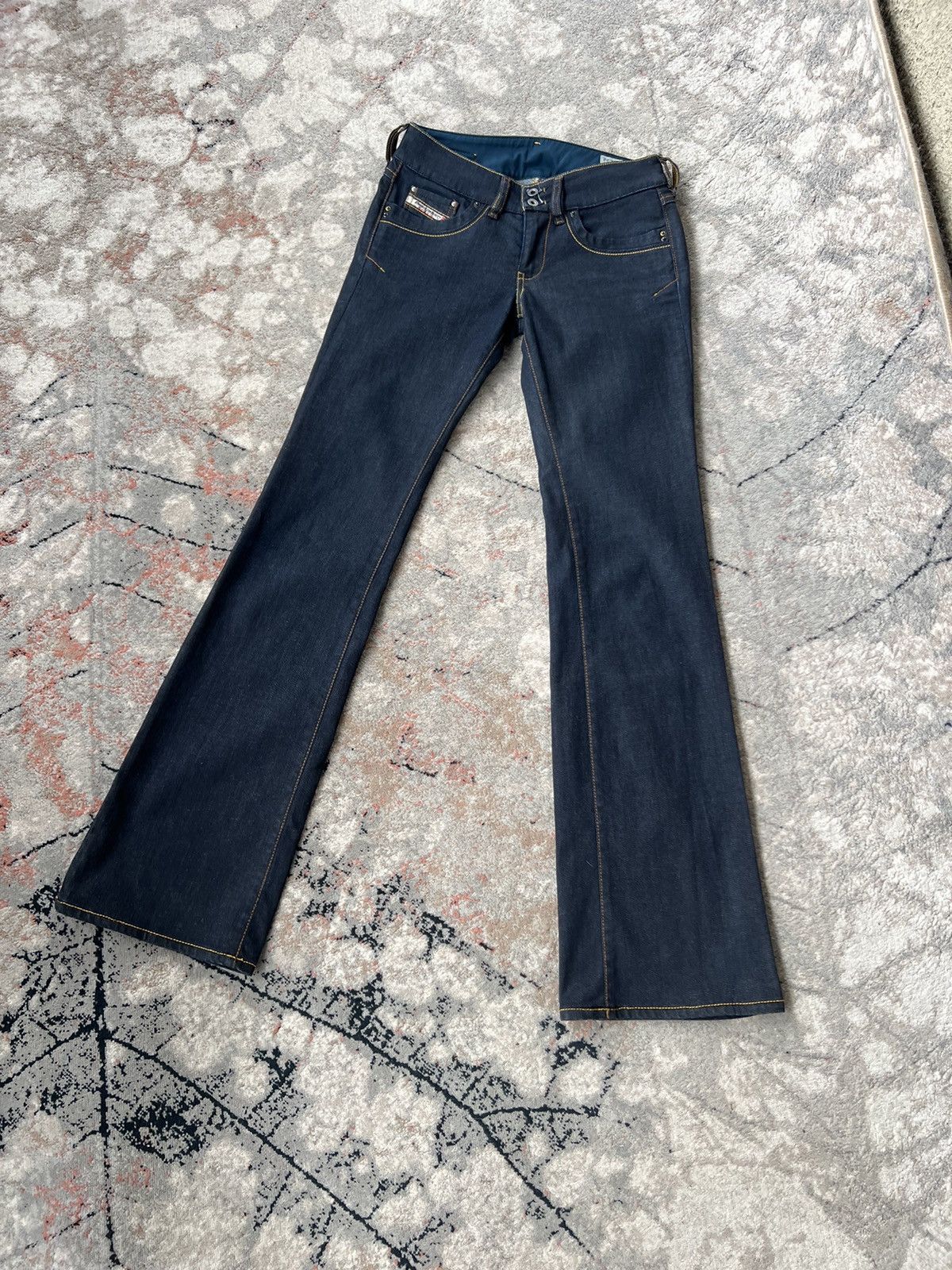 Diesel Y2K Diesel Denim Pants Size 26" / US 2 / IT 38 - 1 Thumbnail