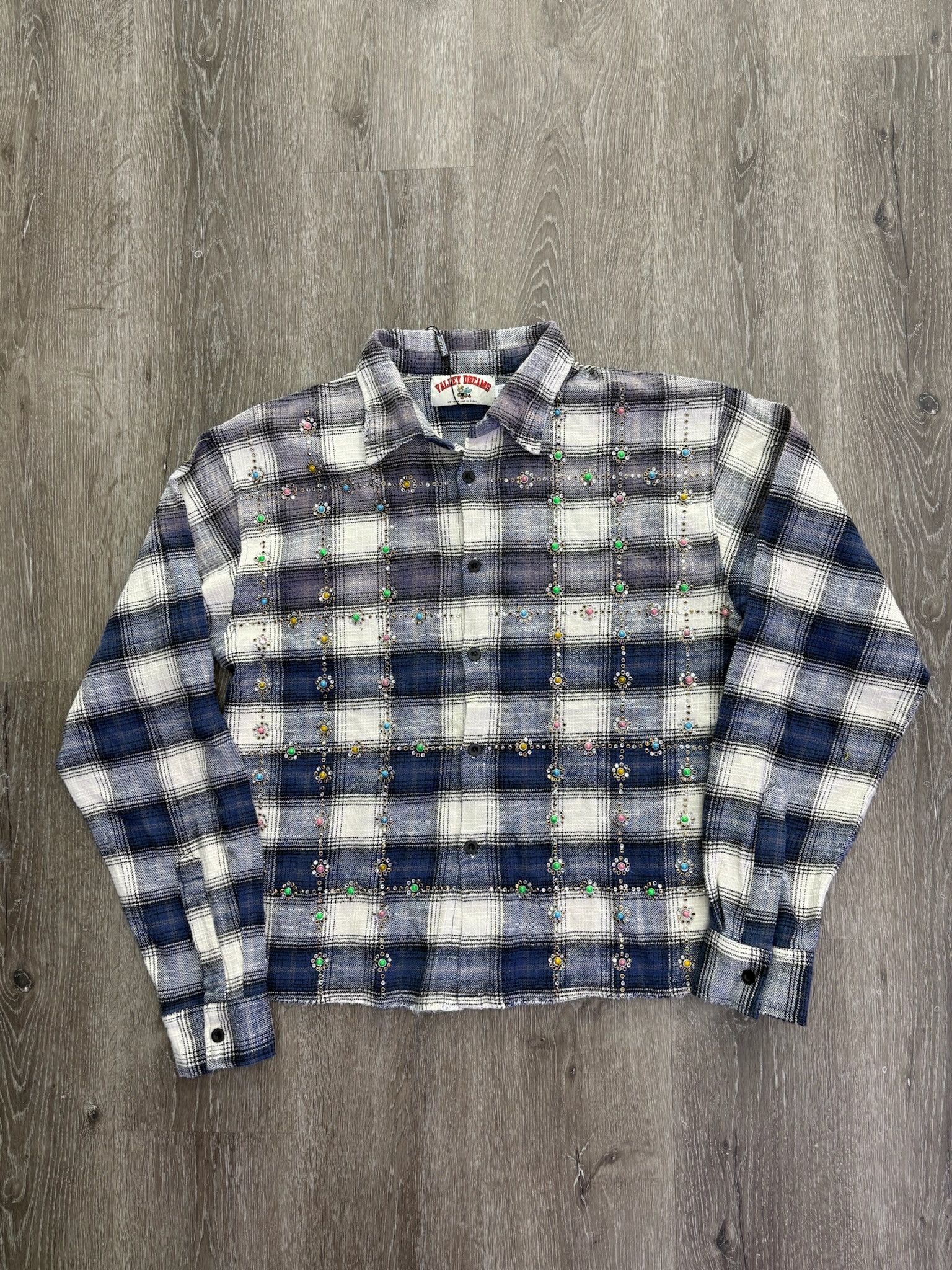 Vale Vale Forever "Sky Gems Flannel" Size US S / EU 44-46 / 1 - 1 Thumbnail