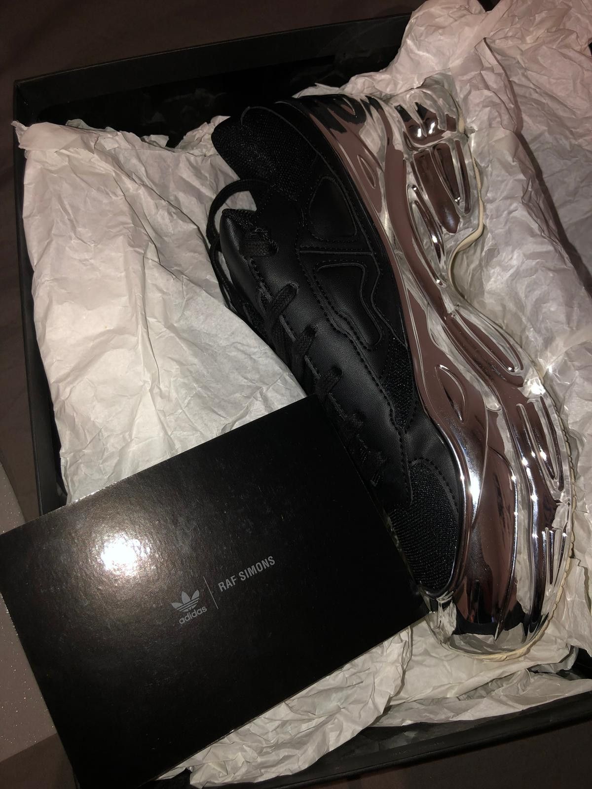 Raf by Raf Simons Raf simons ozweego black and silver Size US 8.5 / EU 41-42 - 1 Thumbnail