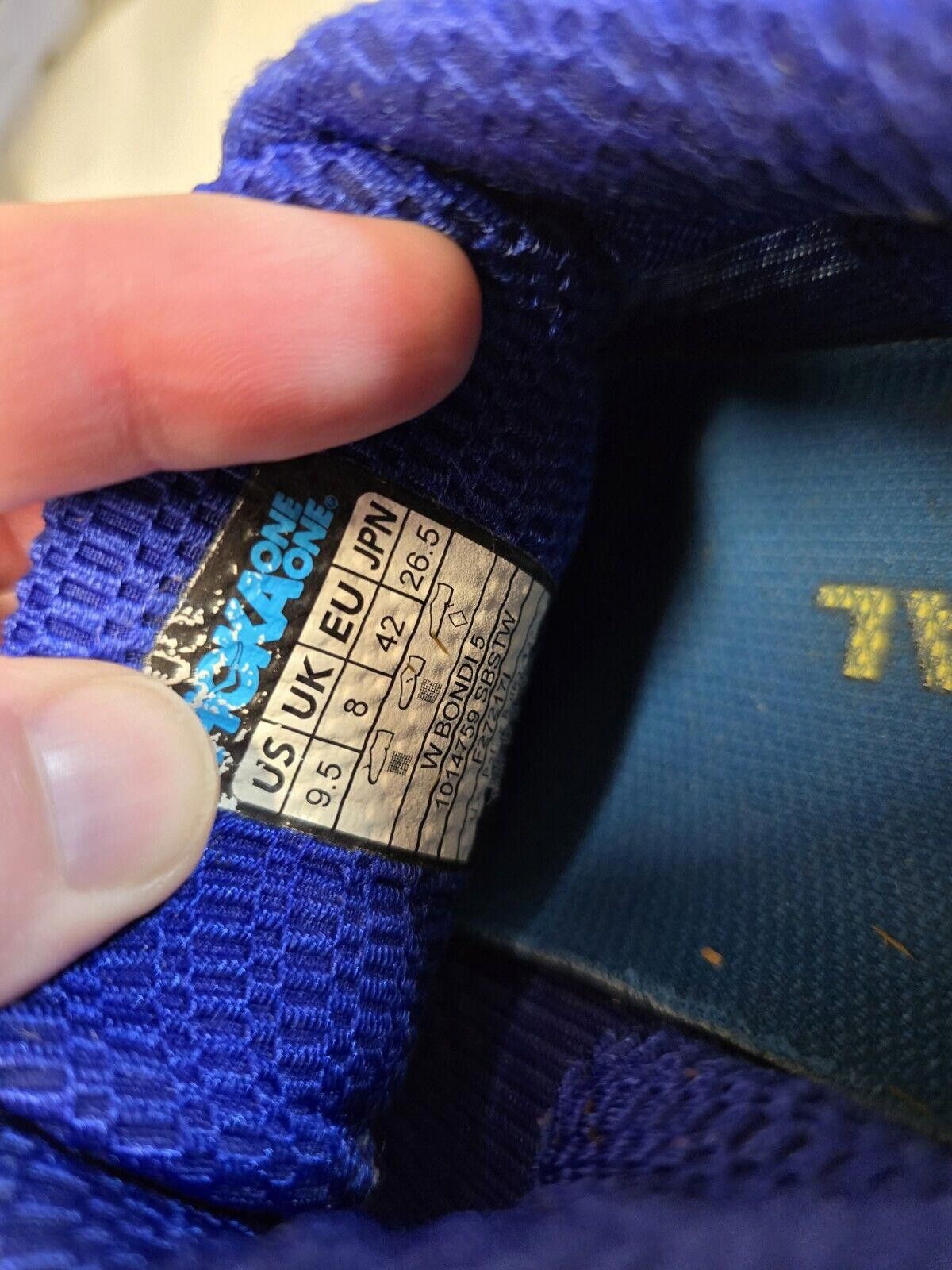 Hoka Hoka One One Bondi 5 Women's Running Shoes Size 9.5 Blue Size US 9.5 / IT 39.5 - 7 Thumbnail