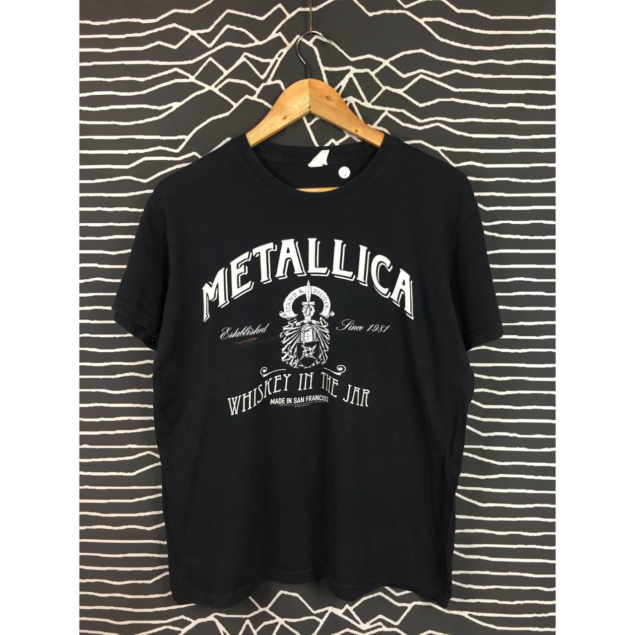 Band Tees × Metallica × Vintage Metallica Whiskey in The Jar Made In San Francisco Tee Size US M / EU 48-50 / 2 - 1 Thumbnail