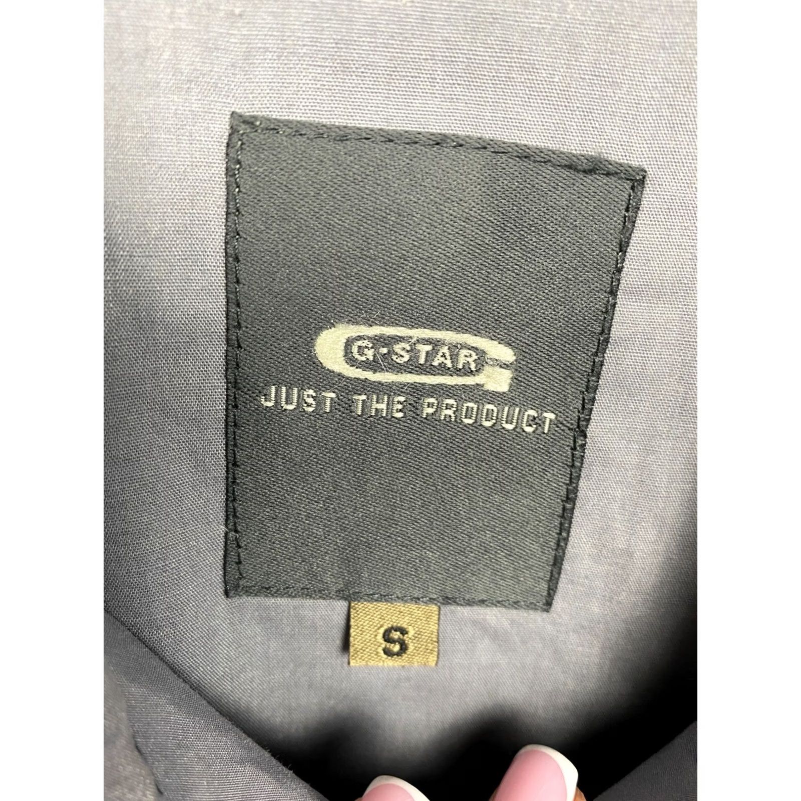 G-Star G Star Raw Vintage Nylon Jacket Mens S Gray Windbreaker Jacket Size US S / EU 44-46 / 1 - 4 Thumbnail