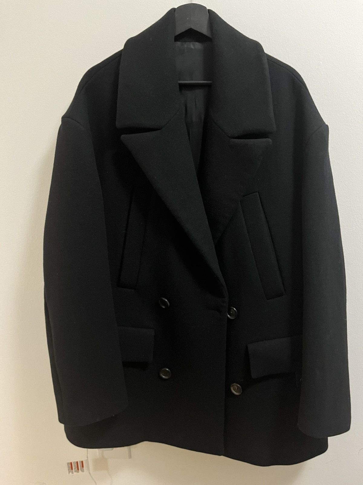 Juun.J Juun. J Oversized Pea Coat Size 44 Size US S / EU 44-46 / 1 - 1 Thumbnail
