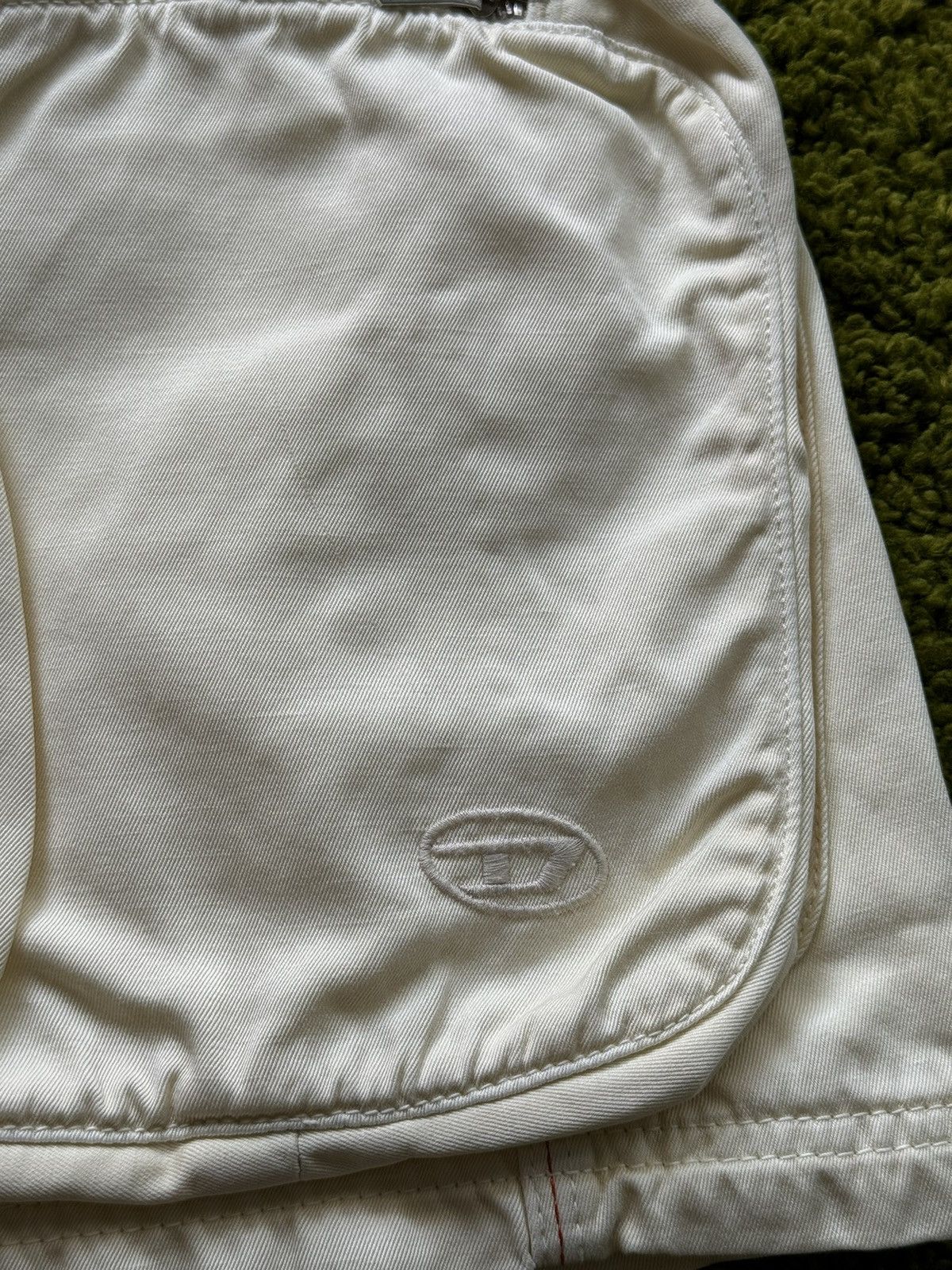 Designer × Diesel × Vintage Diesel Y2K style cargo skirt Size 28" / US 6 / IT 42 - 4 Thumbnail