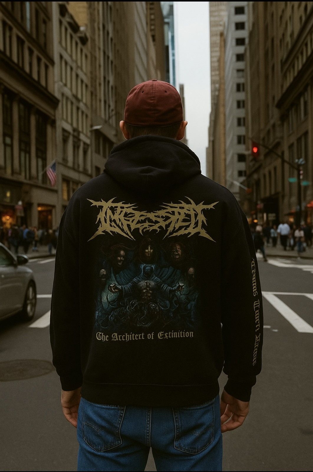 Band Tees Rare Ingested The Architect of Extinction Hoodie Zipper Down Size US XL / EU 56 / 4 - 2 Thumbnail