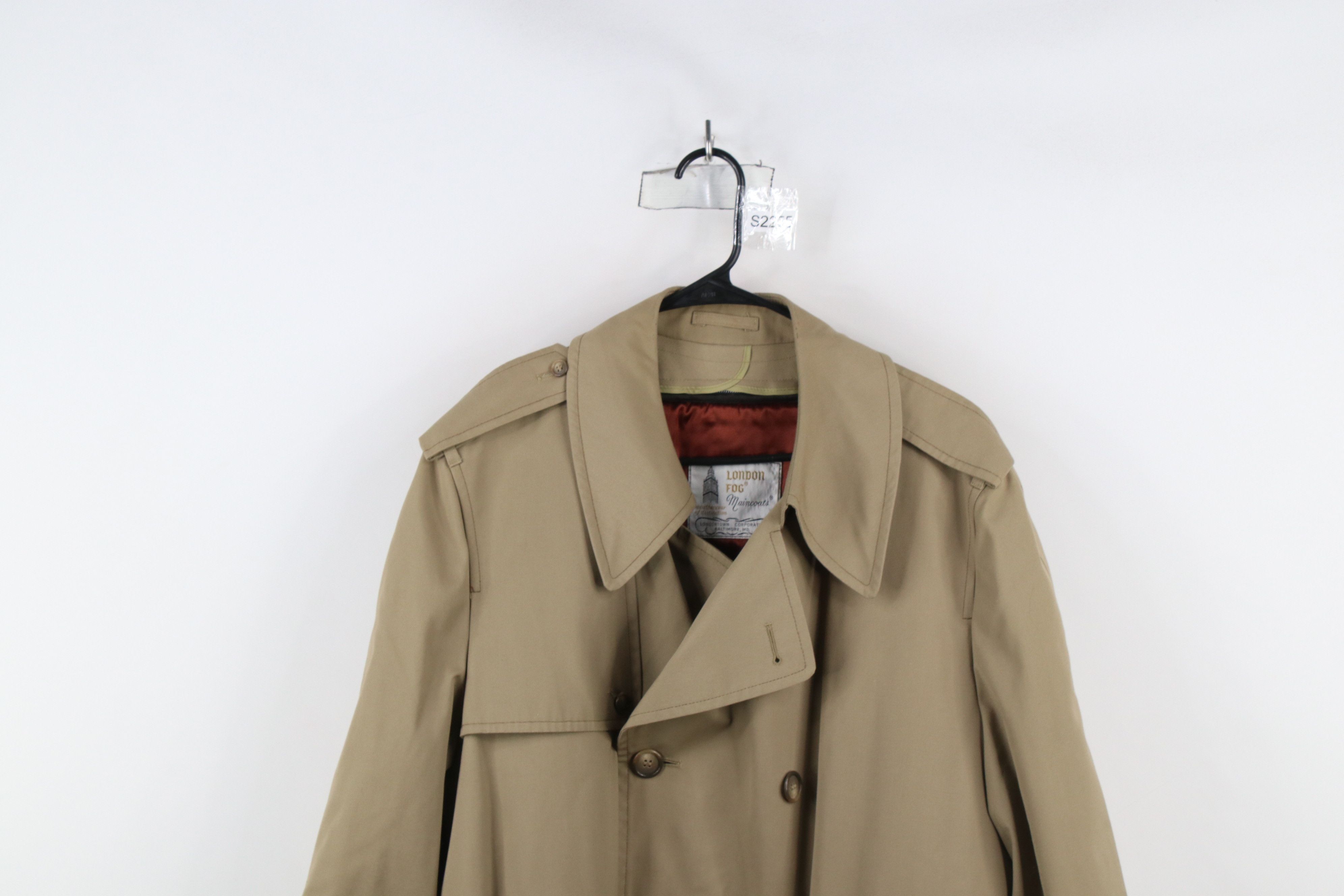 Vintage Vintage 70s Streetwear Belted Trench Coat Rain Jacket USA Size US XXL / EU 58 / 5 - 2 Thumbnail