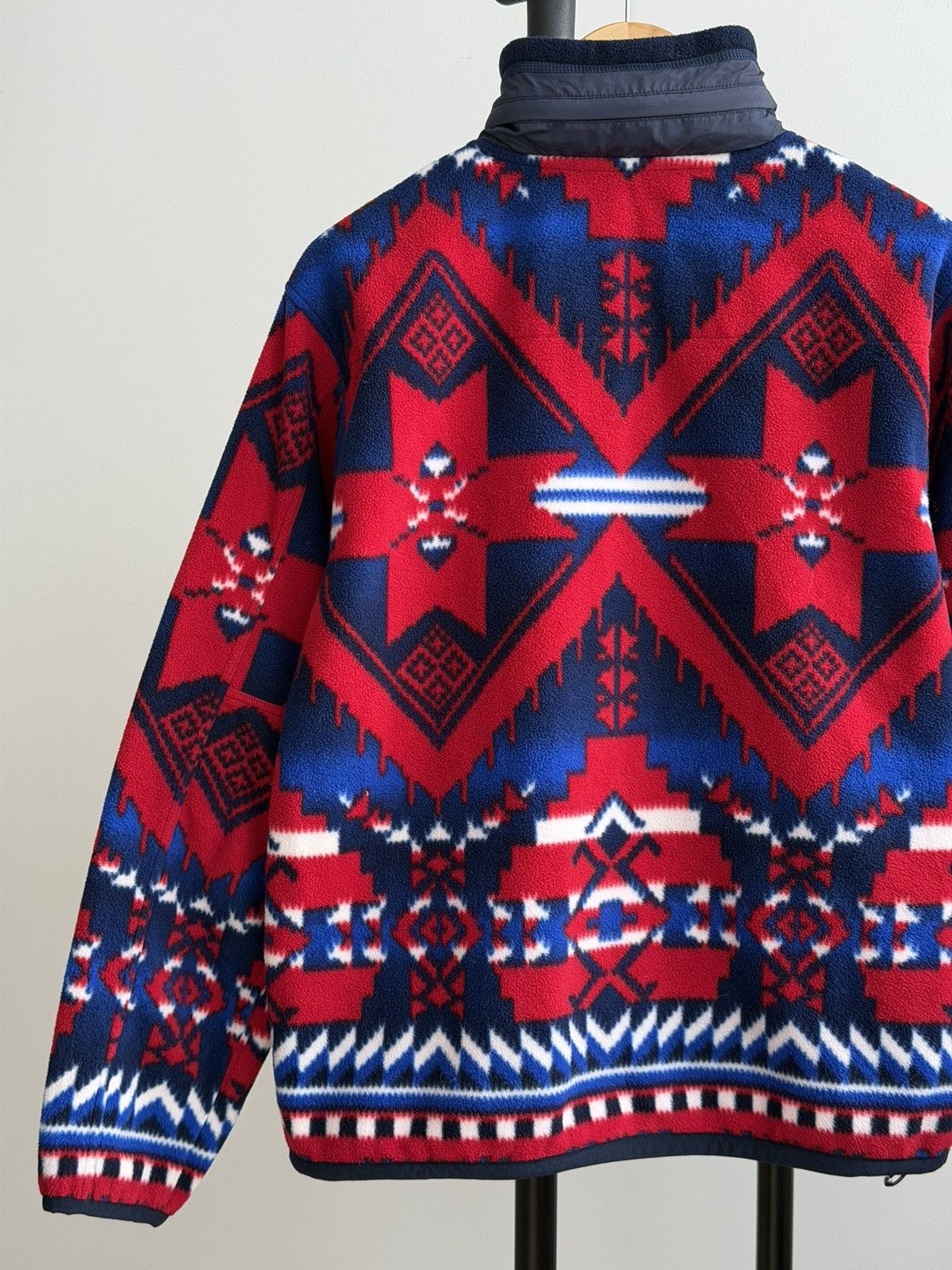 Polo Ralph Lauren Polo Ralph Lauren Vintage Aztec Southwestern Fleece Jacket Size US M / EU 48-50 / 2 - 8 Thumbnail