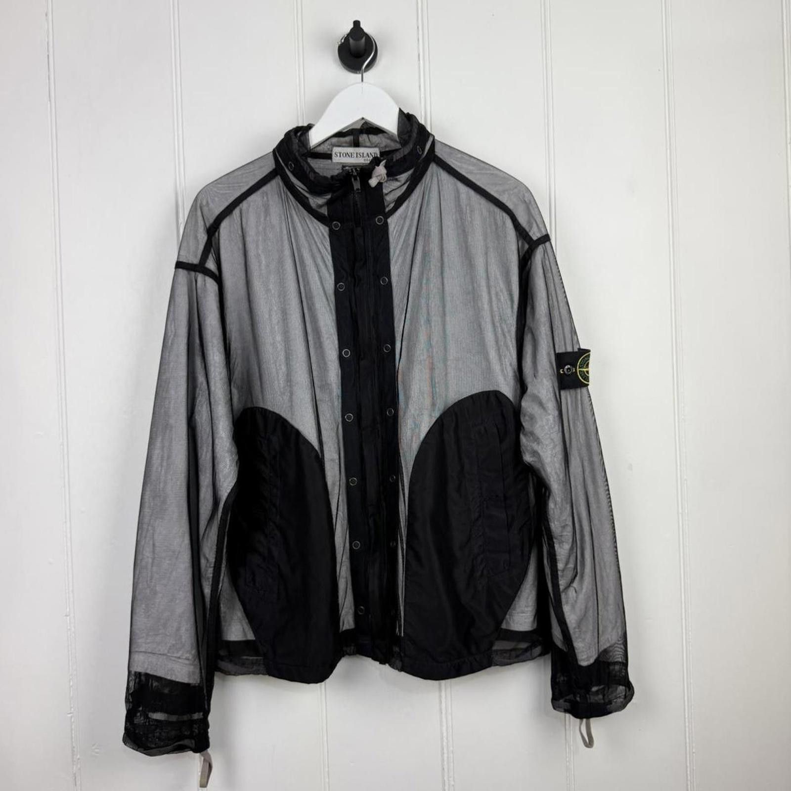 Stone Island 2003 Stone Island Interliner Mesh Jacket Size US L / EU 52-54 / 3 - 3 Thumbnail