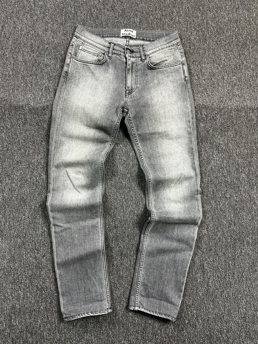 Acne Studios Acne Studios Ace Light Grey Stretch Denim Jeans 28/32