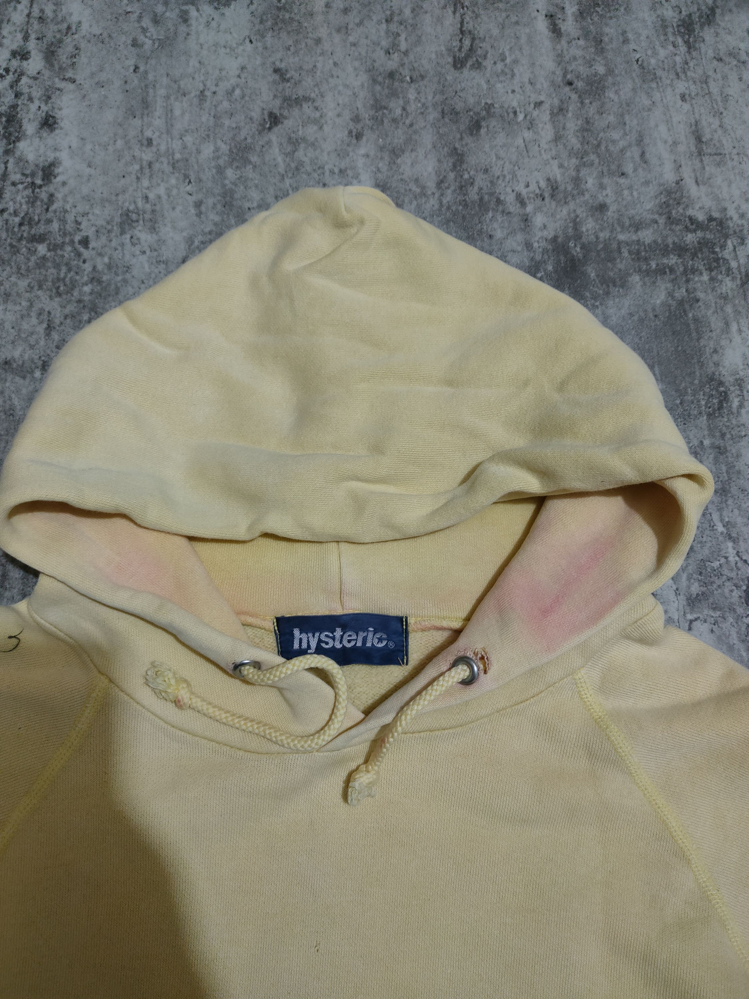 Hysteric Glamour 🔥 Vintage Sun Faded Hysteric Glamour Spell Out Hoodie Size US M / EU 48-50 / 2 - 3 Thumbnail