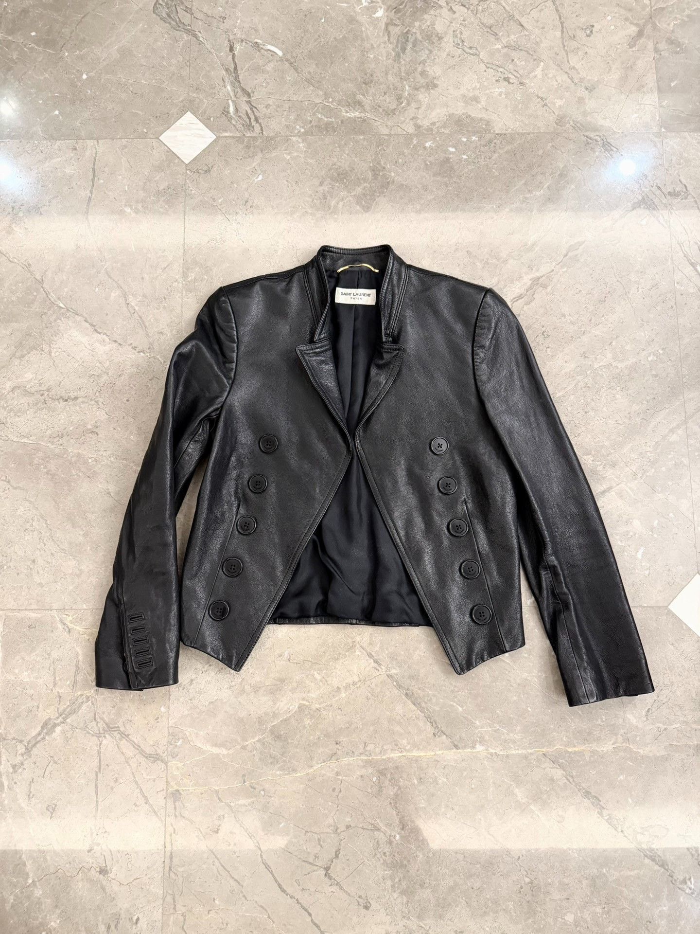 Saint Laurent Lambskin Leather Jacket