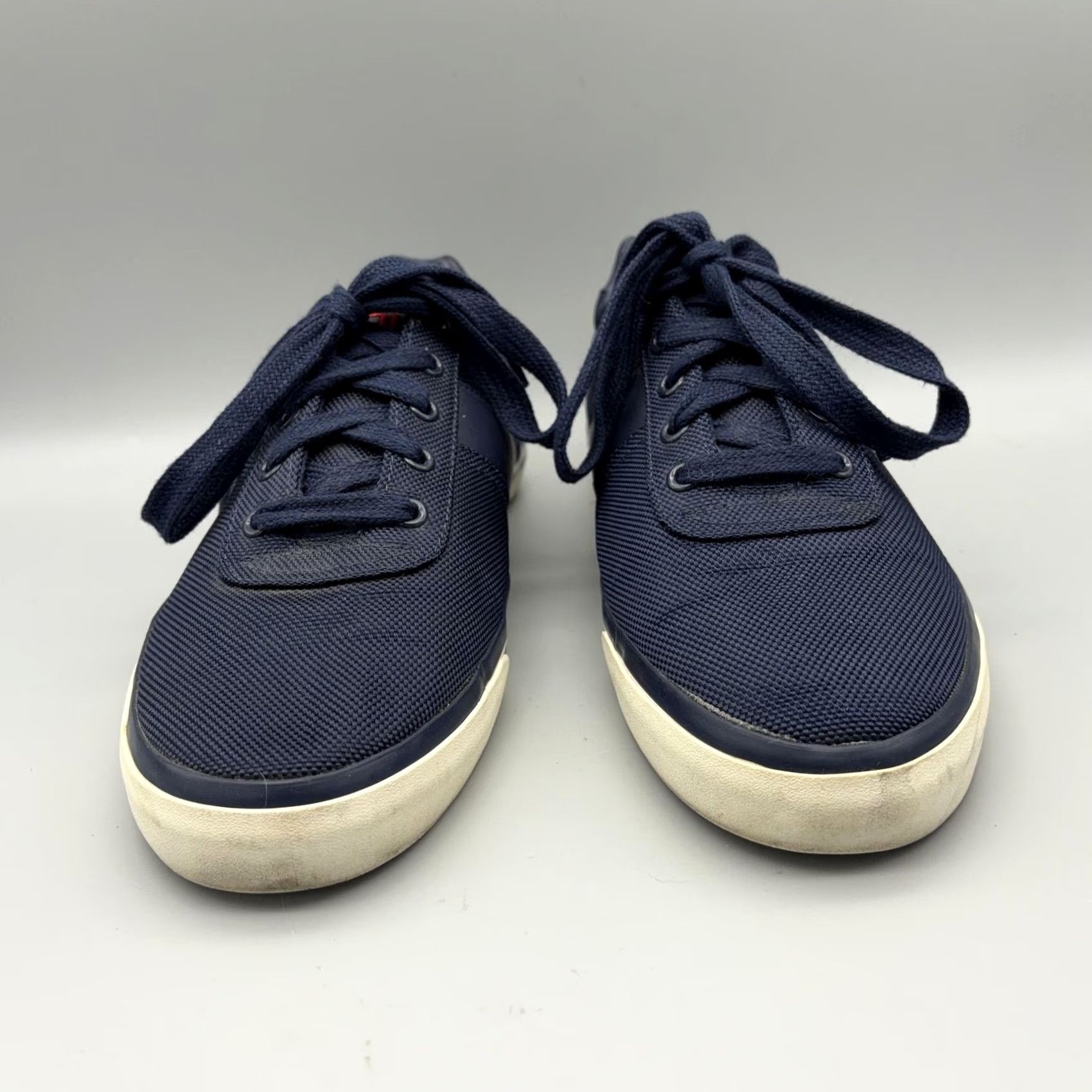 Polo Ralph Lauren Polo Ralph Lauren Hanford Shoes Mens 9.5 Navy Blue Nylon Casual Sneakers Pony Shoes Size US M / EU 48-50 / 2 - 2 Thumbnail