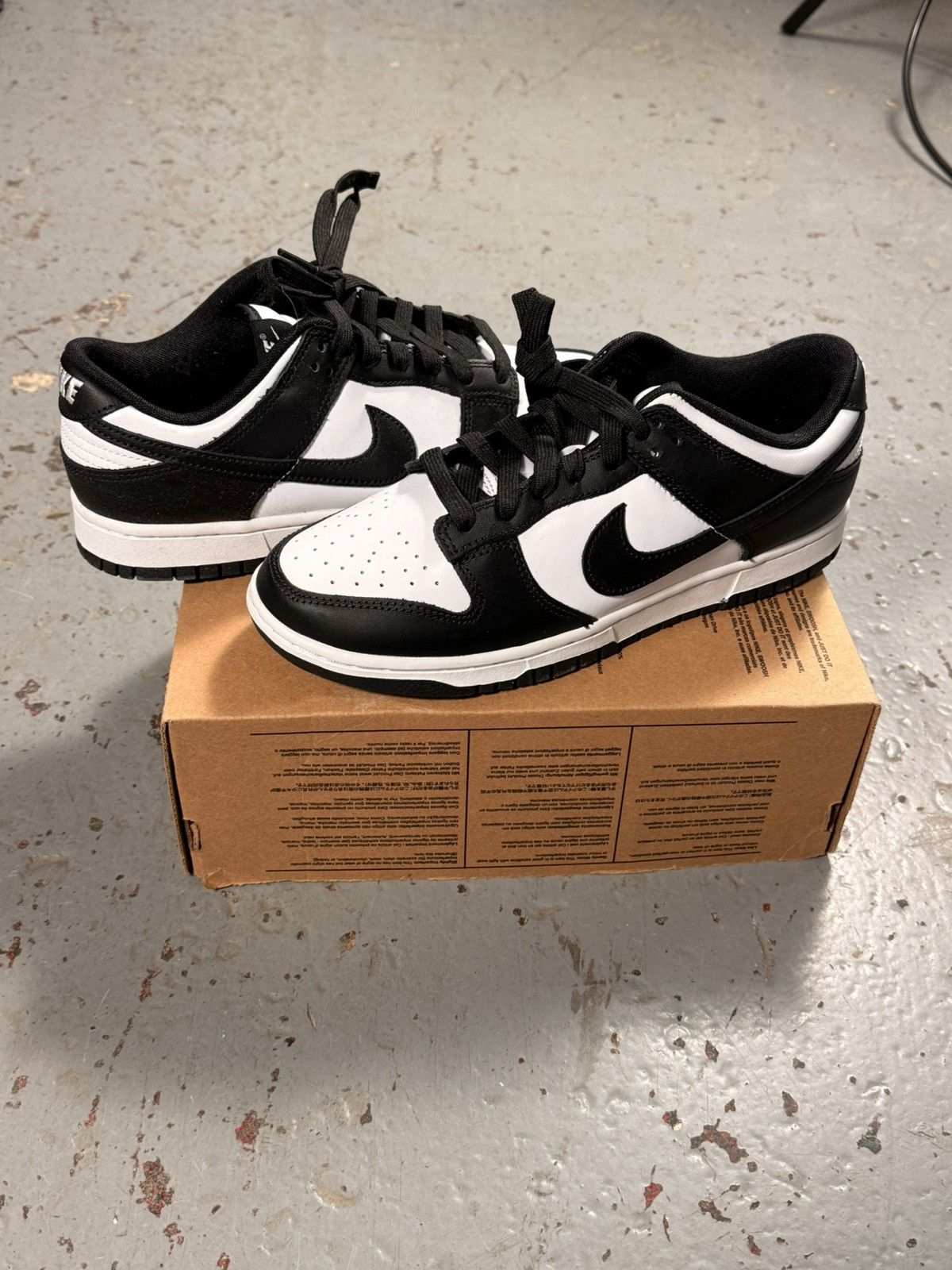 Nike Slightly Imperfect Nike Dunk Pandas Size US 8 / EU 41 - 1 Thumbnail