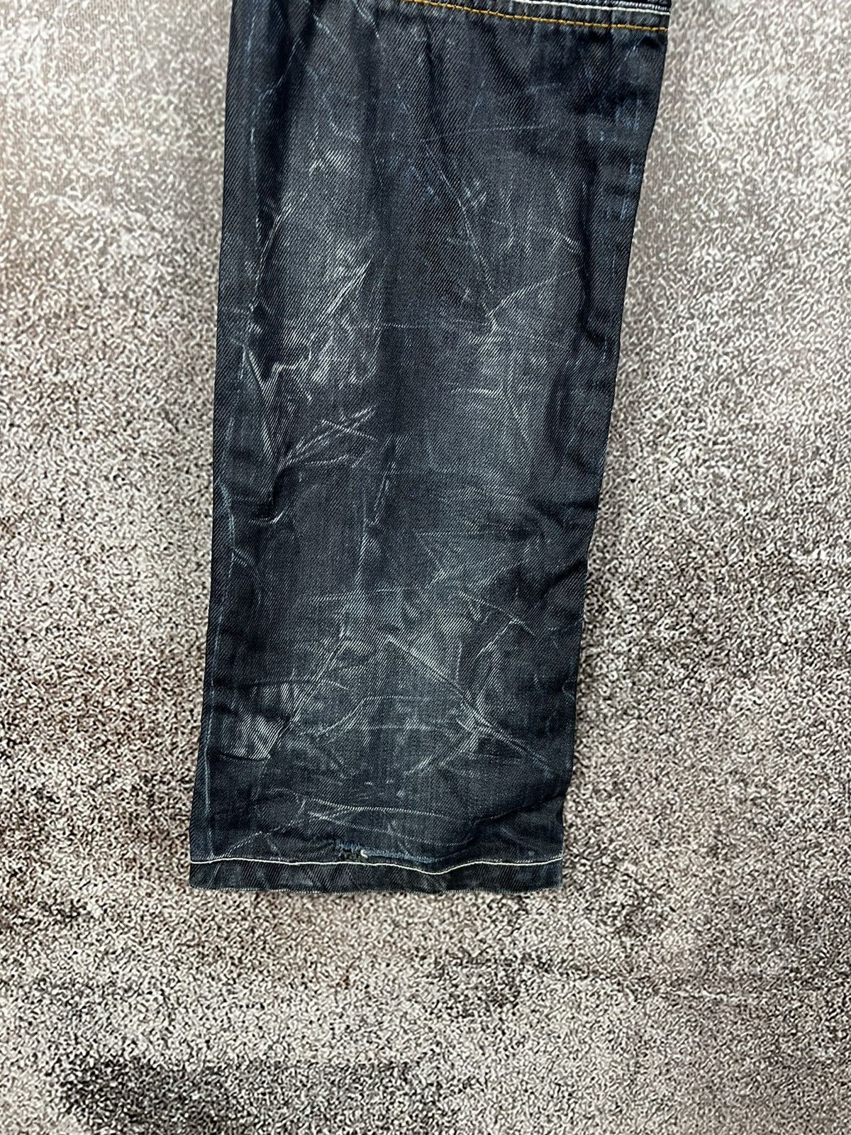 Japanese Brand Bar Magic of Denim Distressed multipocket men’s denim pants Size US 31 - 13 Thumbnail