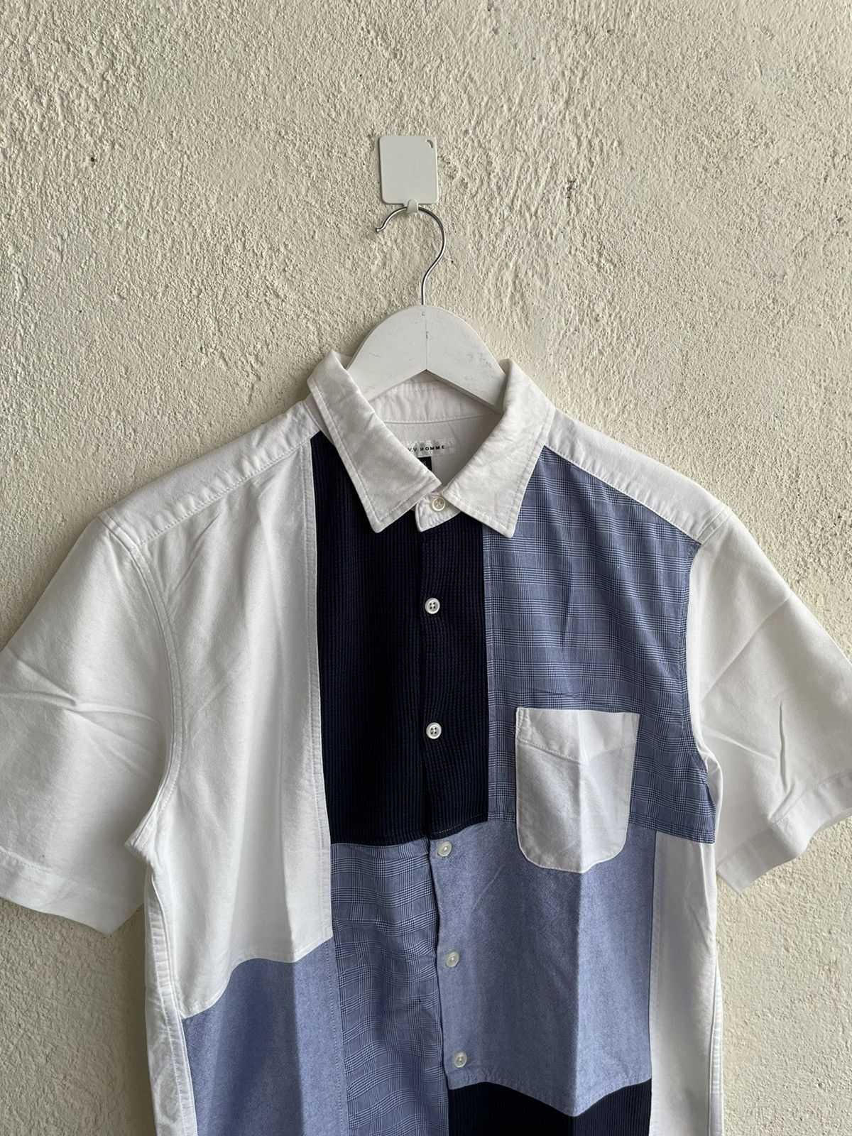 Yohji Yamamoto 2000s A.v.v Homme japan hybrid shirt Junya watanabe style Size US L / EU 52-54 / 3 - 2 Thumbnail