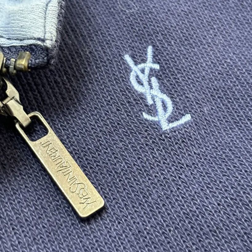 Yves Saint Laurent Vintage Yves Saint Laurent Zip Sweater Size US XL / EU 56 / 4 - 3 Thumbnail