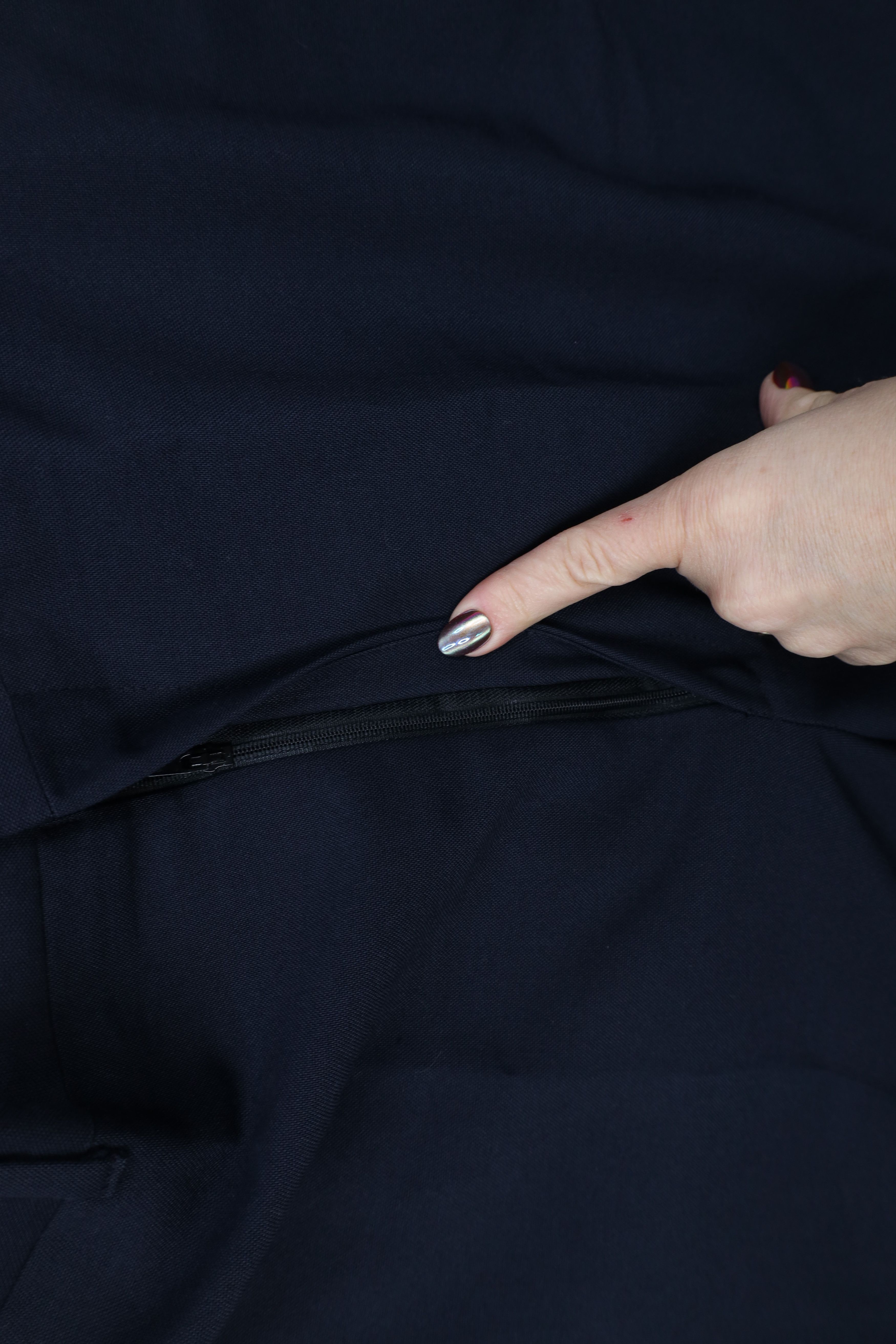 Vintage Vintage 70s Streetwear Wool Blend Knit Wide Leg Chino Pants Size US 36 / EU 52 - 7 Thumbnail