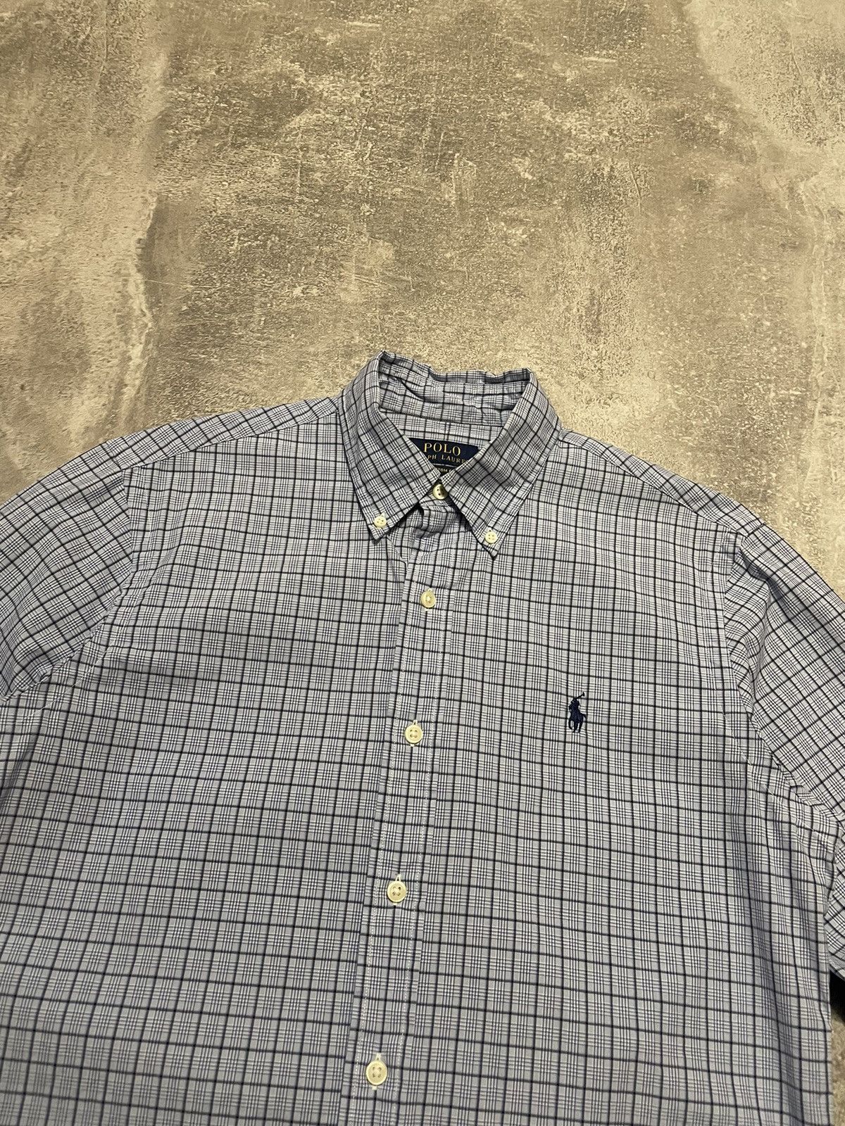 Polo Ralph Lauren Vintage Polo Ralph Lauren Checkered Button Up Shirt Size US S / EU 44-46 / 1 - 2 Thumbnail