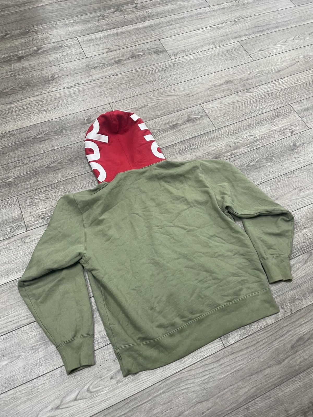 Supreme Supreme Contrast Hooded Sweatshirt M Size US M / EU 48-50 / 2 - 5 Thumbnail