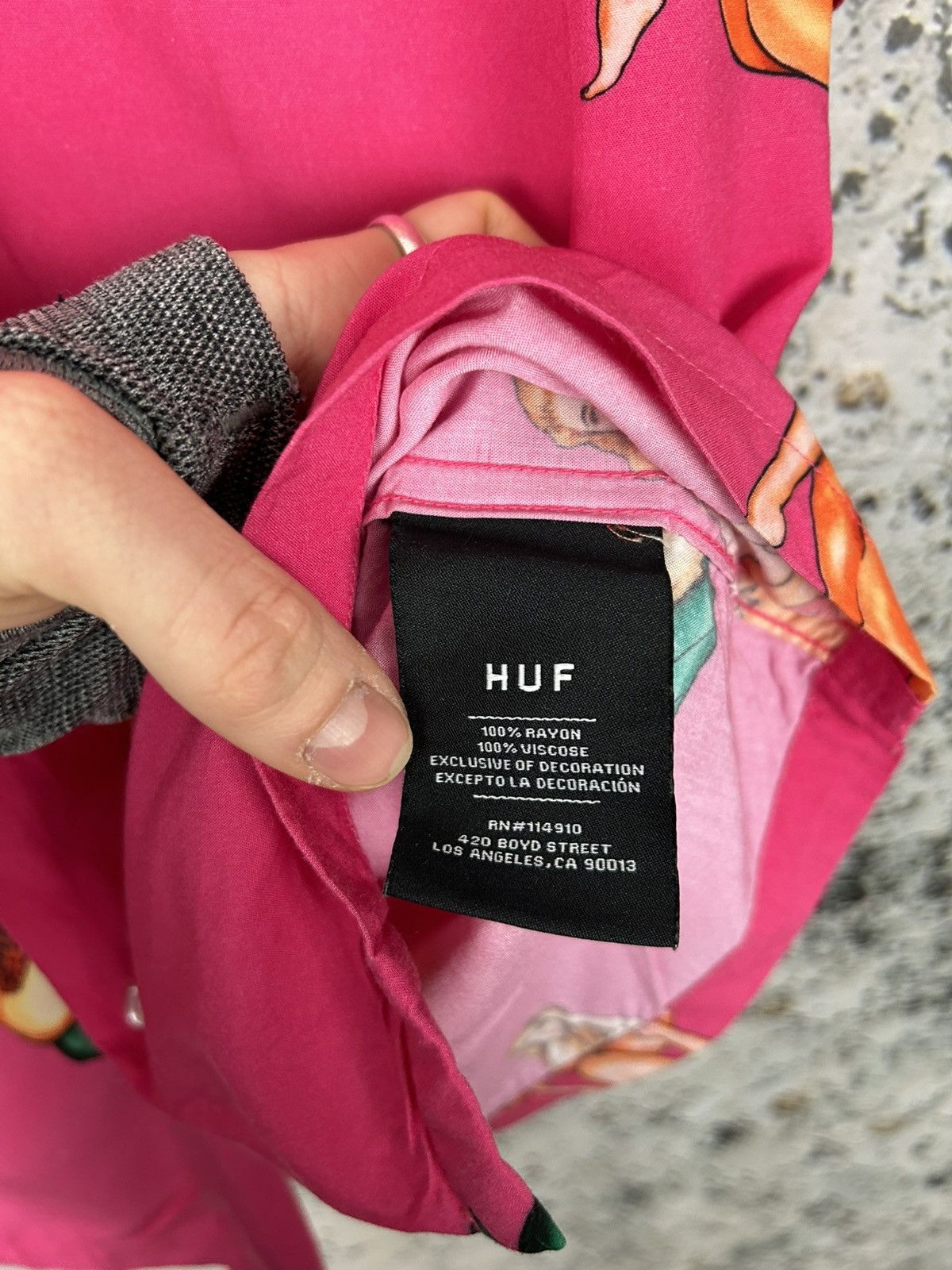 Huf HUF Skateboarding Hawaiian Crazy Shirt Skategang Hype Size US M / EU 48-50 / 2 - 5 Thumbnail