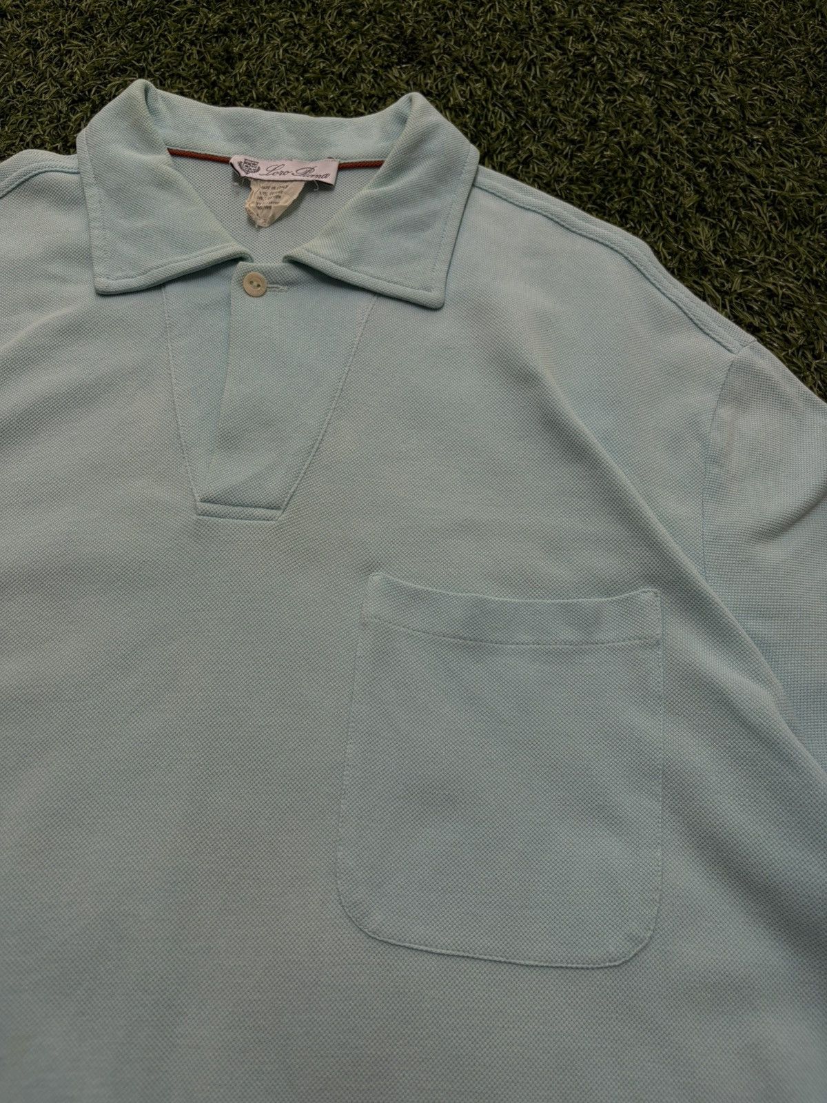 Loro Piana Vintage Loro Piana Collar Shirts Size US XL / EU 56 / 4 - 8 Thumbnail