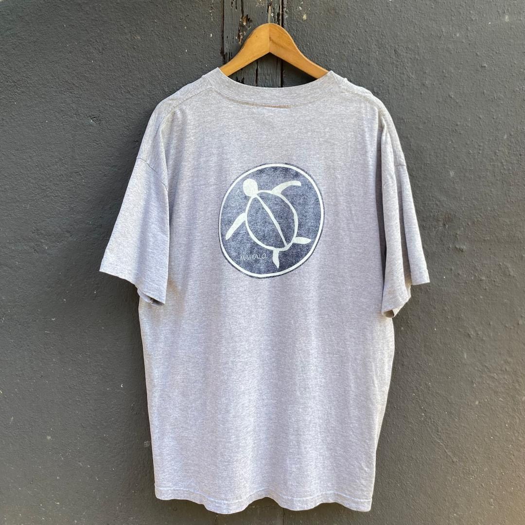 Other Thrashed Vintage 90s Mahalo Surfing Brand Tee Size US XL / EU 56 / 4 - 1 Thumbnail
