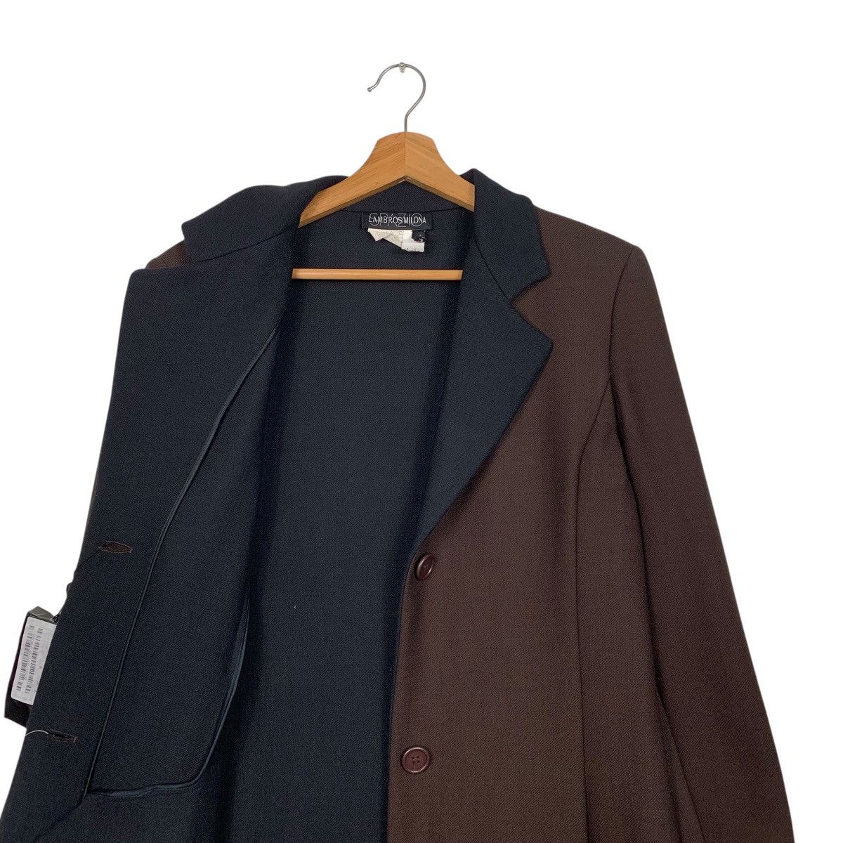 Japanese Brand Lambros Milona Coat Made In Italy Size M / US 6-8 / IT 42-44 - 11 Thumbnail