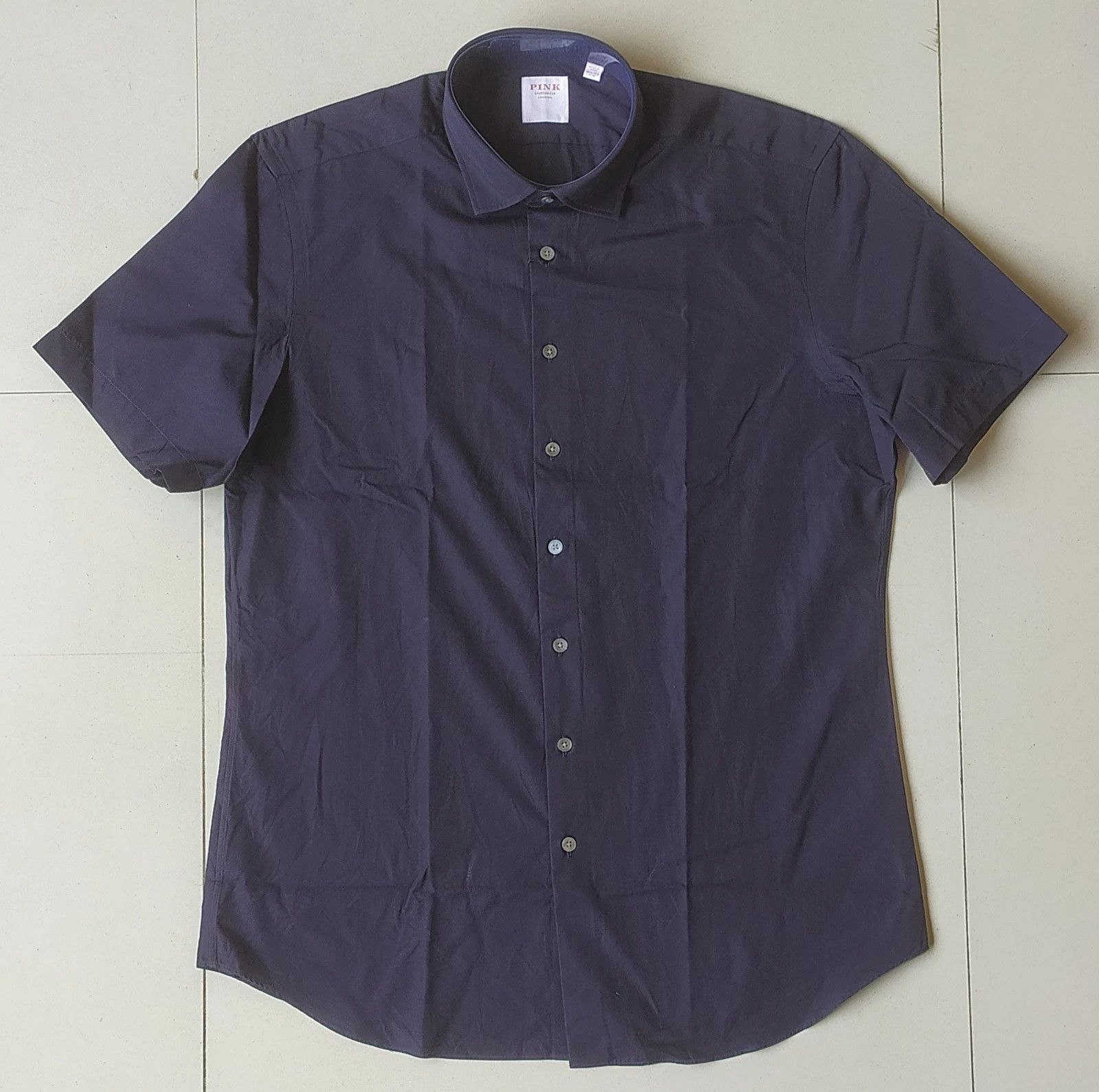 Thomas Pink Thomas Pink Poplin Halfsleeve shirt Free Shipping T/14 Size US L / EU 52-54 / 3 - 2 Thumbnail