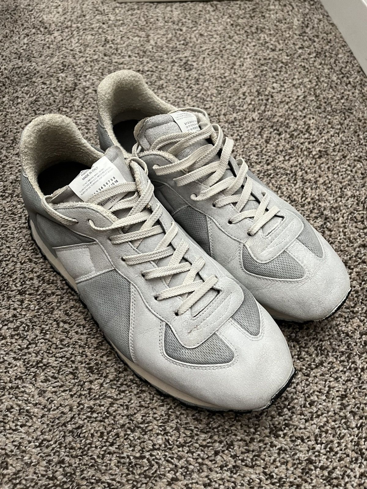 Maison Margiela MAISON MARGIELA 22 PAINTED RETRO RUNNER SNEAKER 43 Size US 10 / EU 43 - 2 Thumbnail