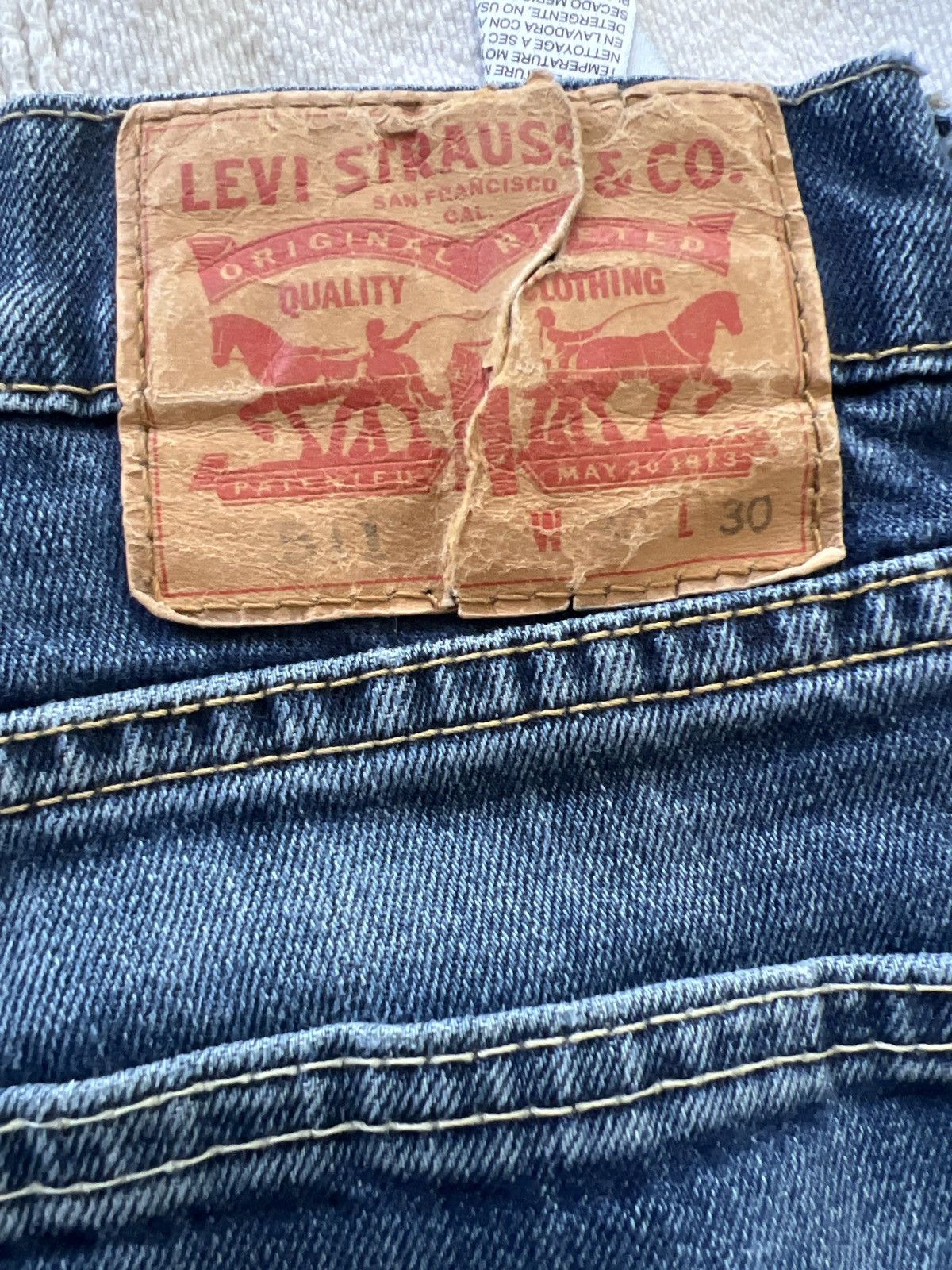 Levi's Levis 511 30x30 Denim Size US 30 / EU 46 - 3 Thumbnail