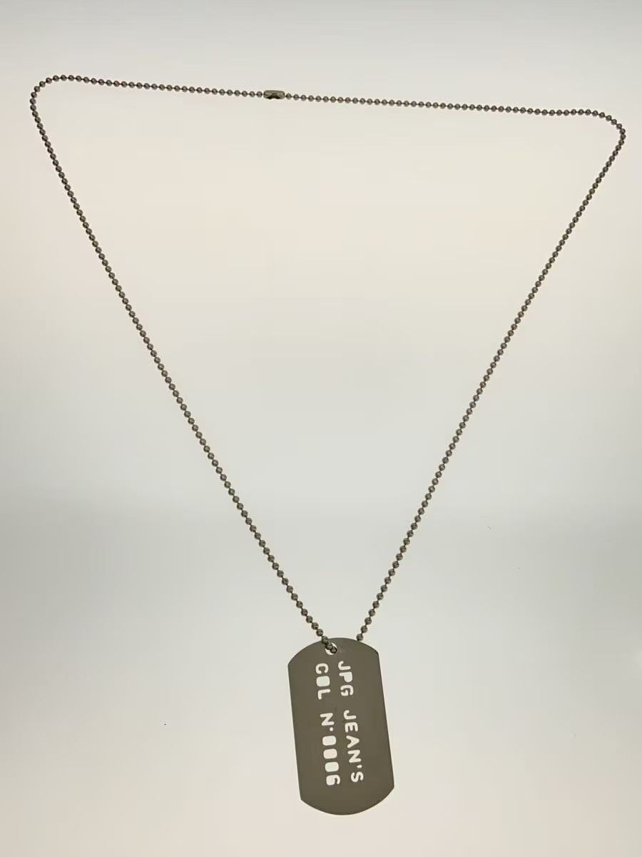 Jean Paul Gaultier Dog Tag Necklace Size ONE SIZE - 2 Thumbnail