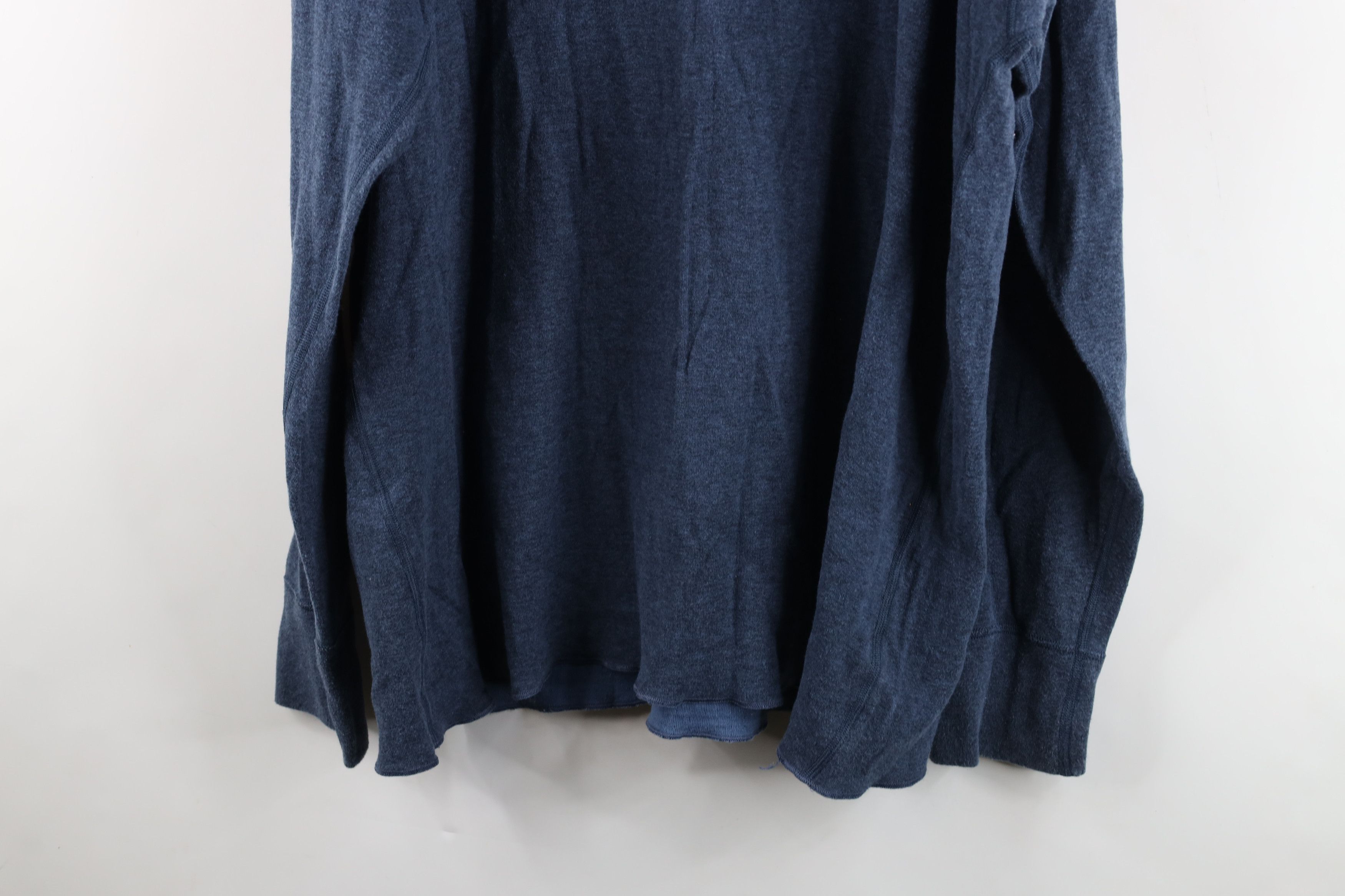 L.L. Bean Vintage 90s LL Bean Driver Long Sleeve Henley T-Shirt Blue Size US XL / EU 56 / 4 - 13 Thumbnail