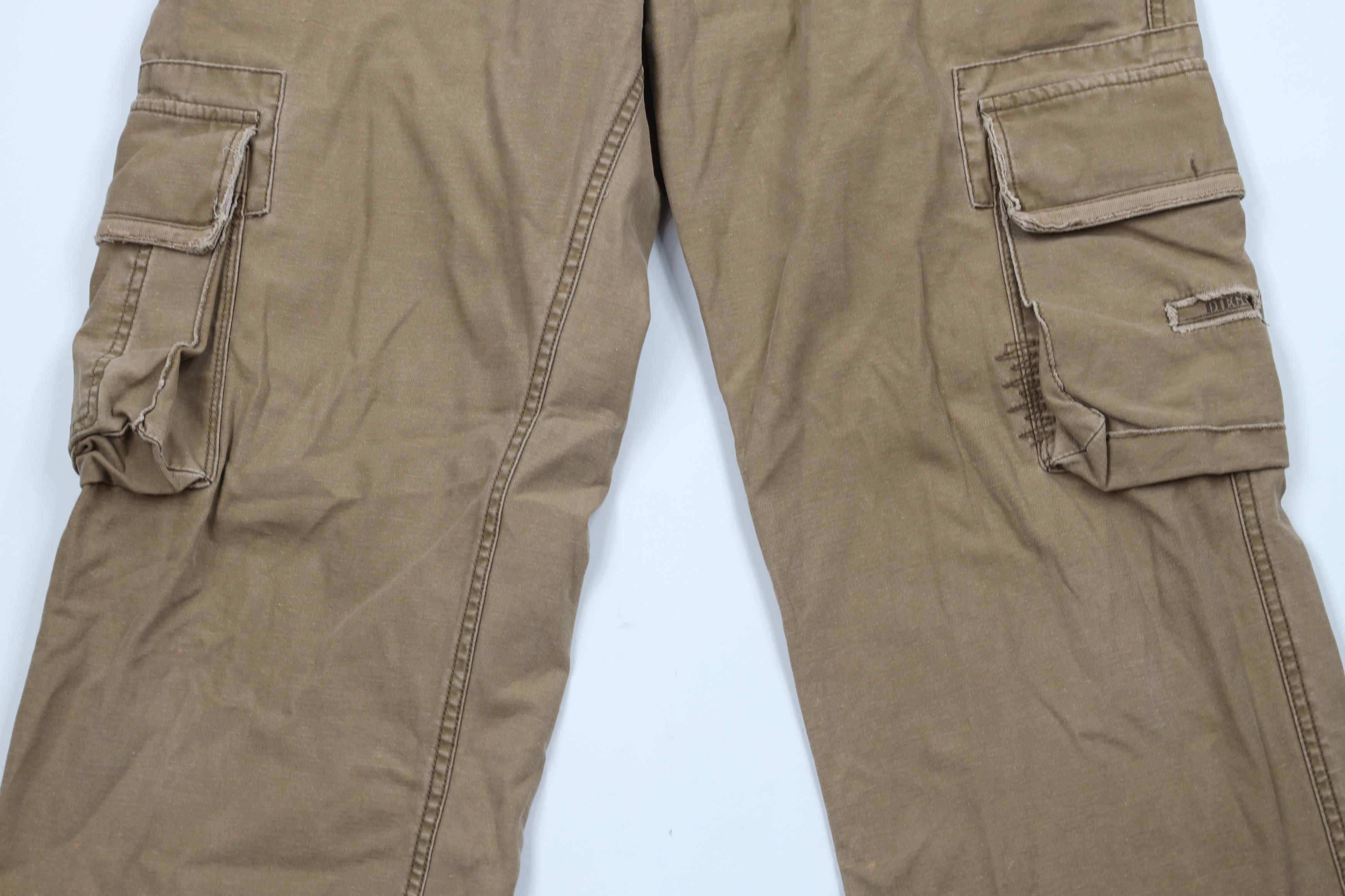 Vintage Vintage 90s Y2K Streetwear Wide Leg Baggy Cargo Pants Size US 32 / EU 48 - 3 Thumbnail