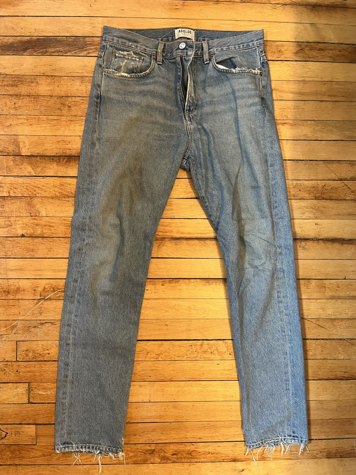 Agolde Light wash tapered jeans Size US 30 / EU 46 - 1 Thumbnail