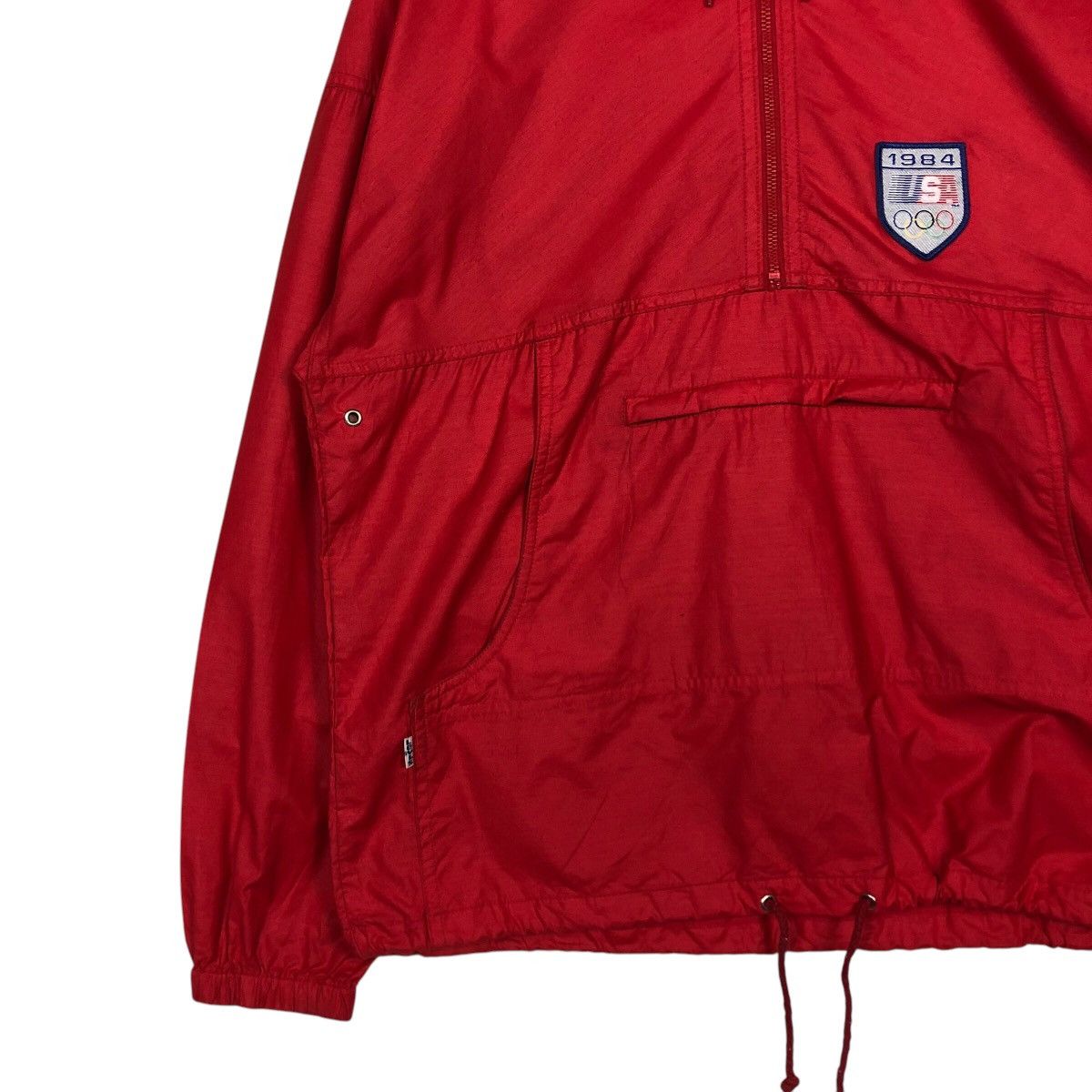 Levi's × Vintage 📌Vintage Anorak Jacket Pull Over Levi's Olympic 1984 Size US S / EU 44-46 / 1 - 5 Thumbnail