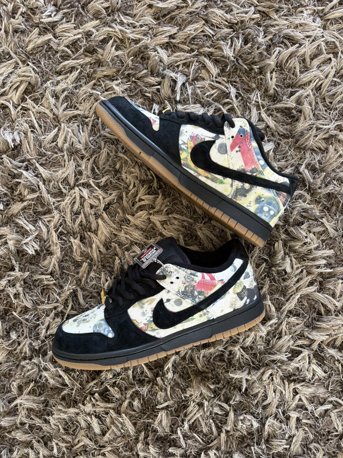 Nike × Supreme Nike SB Dunk Supreme Rammellzee Size US 6 / EU 39 - 2 Thumbnail