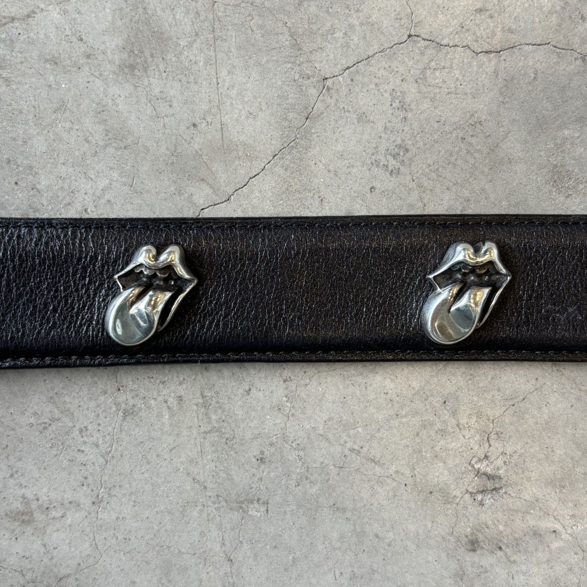 Chrome Hearts Chrome hearts Rolling Stones Strap belt Size 34 - 4 Thumbnail