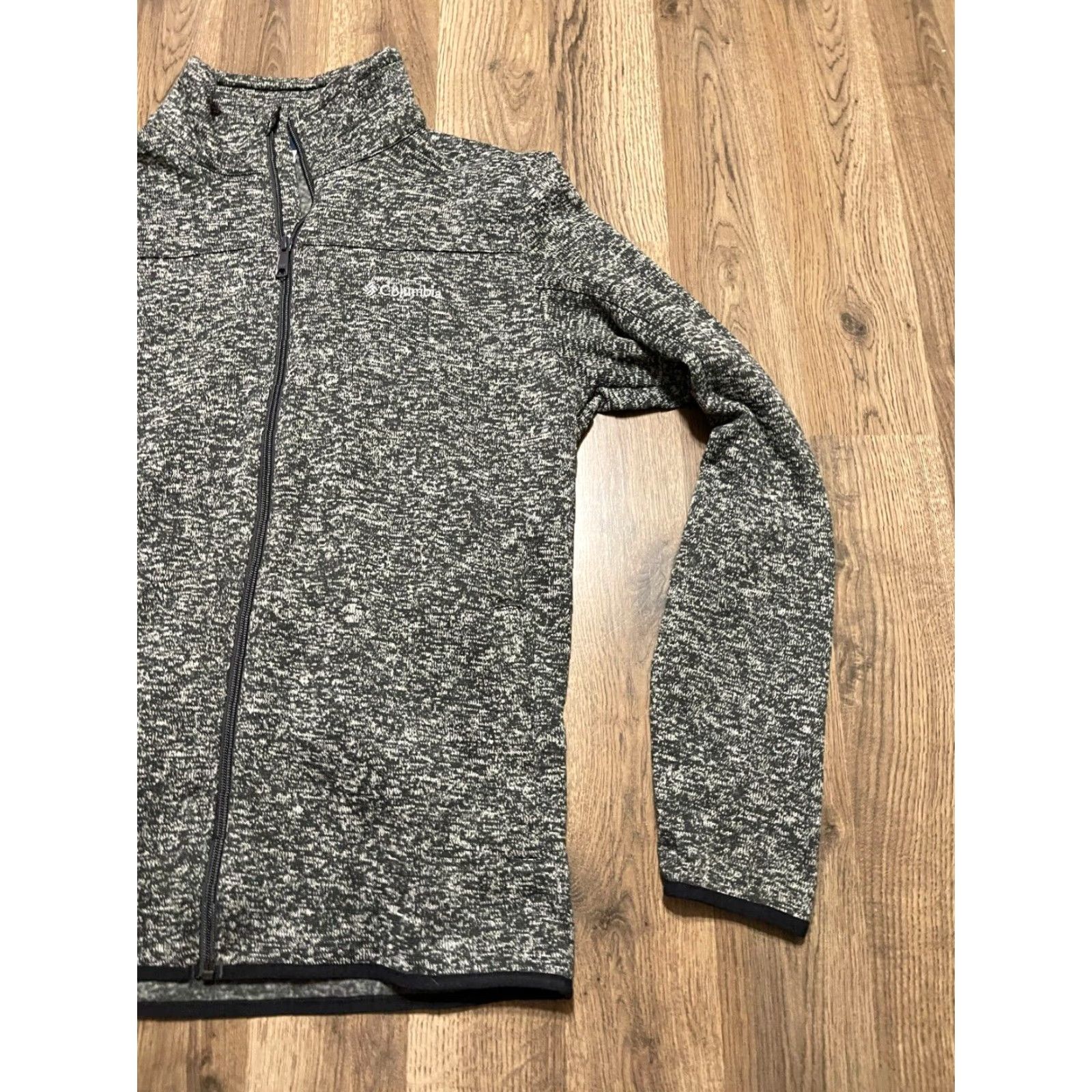 Vintage Columbia Sweatshirt Men M Gray Full Zip Mock Neck Regular Size US M / EU 48-50 / 2 - 4 Thumbnail