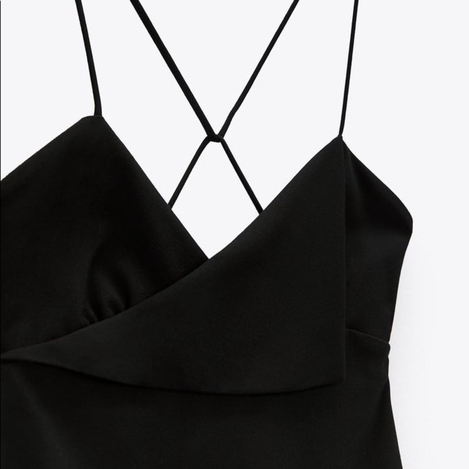 Zara ZARA SURPLICE MINI DRESS Size XL / US 12-14 / IT 48-50 - 13 Thumbnail
